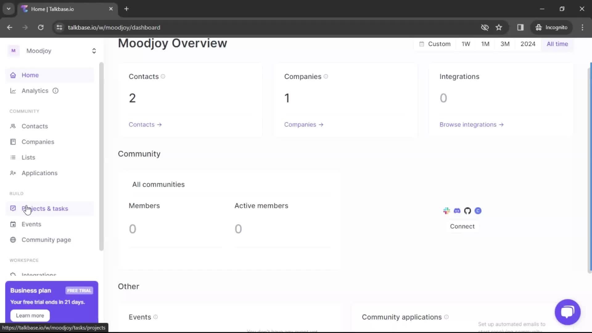 Creating a project on Talkbase video thumbnail