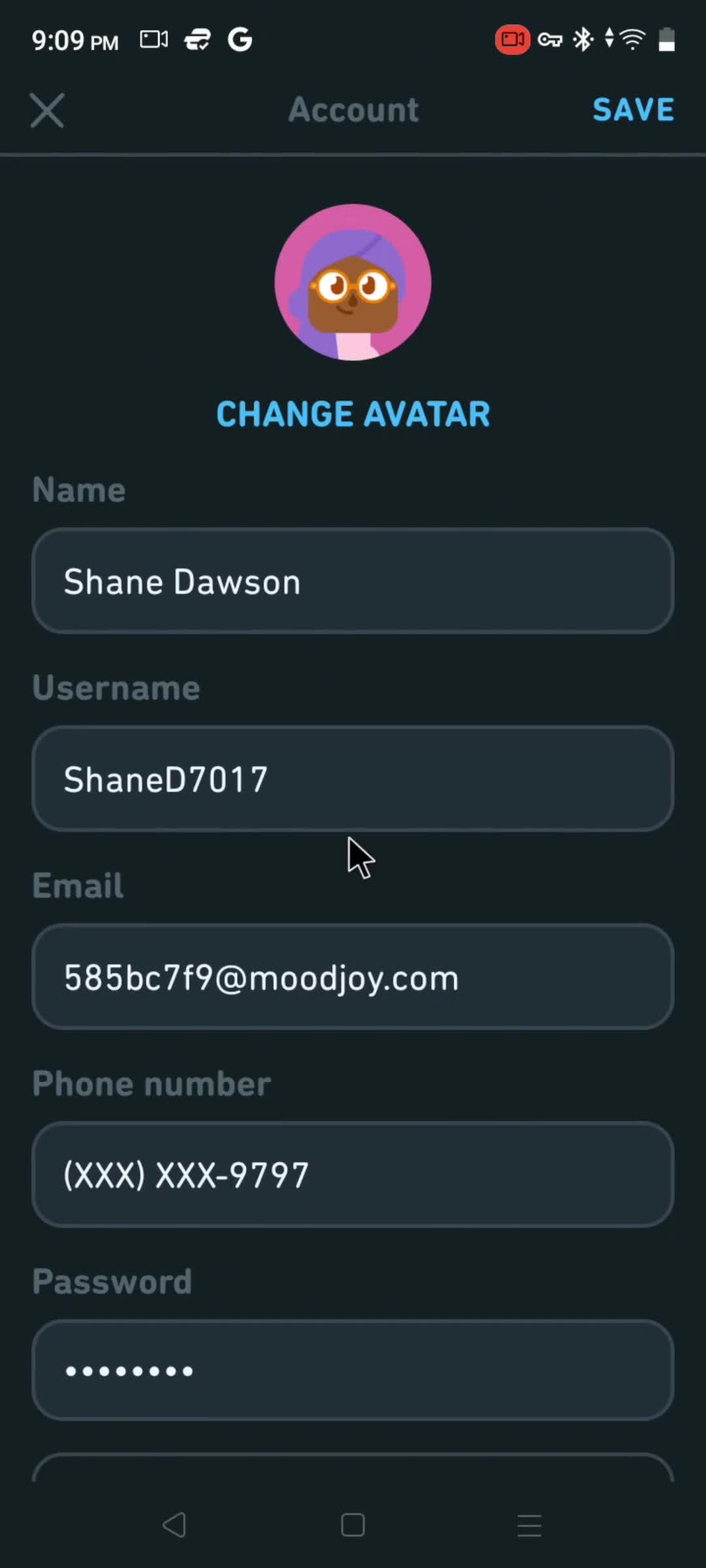 Account video thumbnail