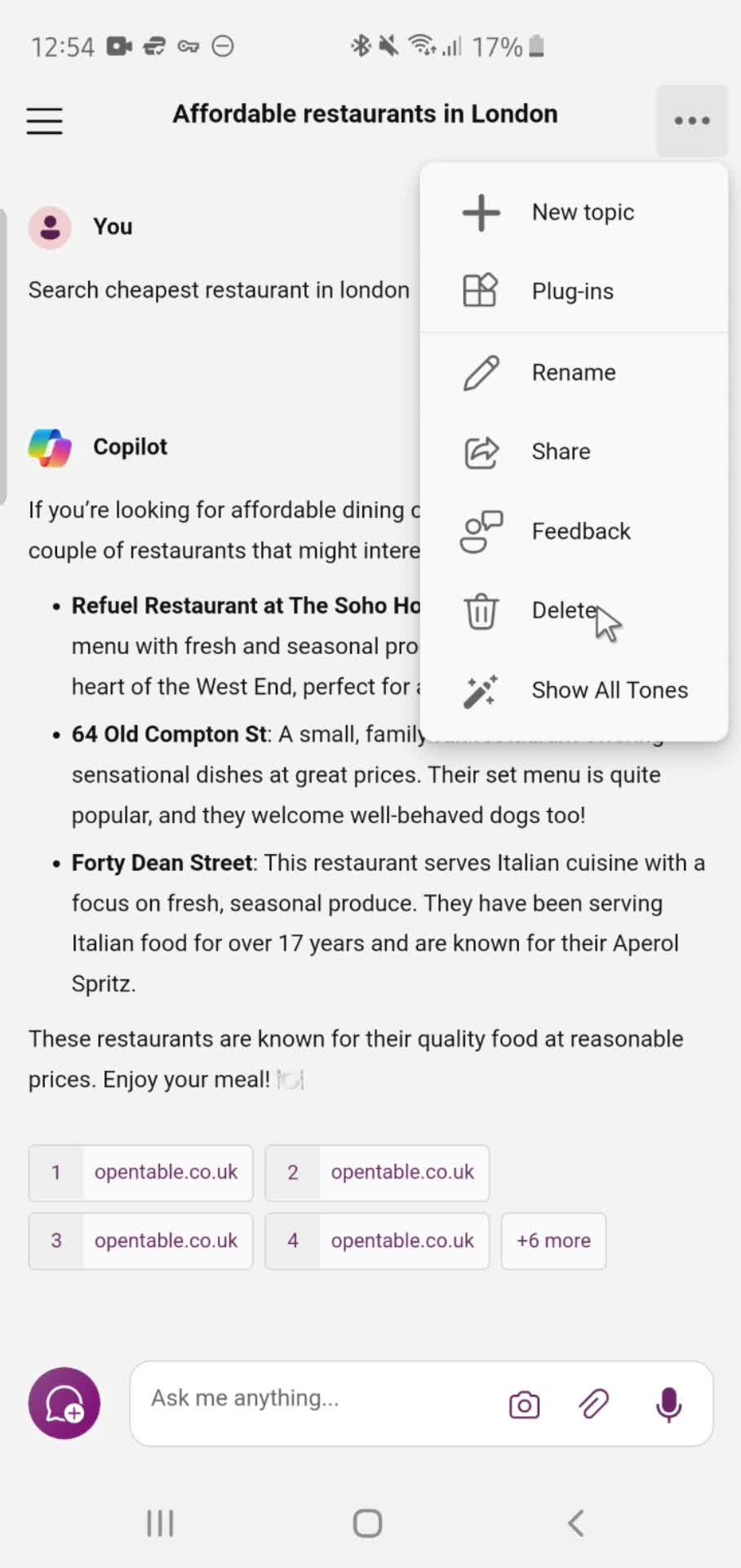 Deleting topics on Microsoft Copilot video thumbnail
