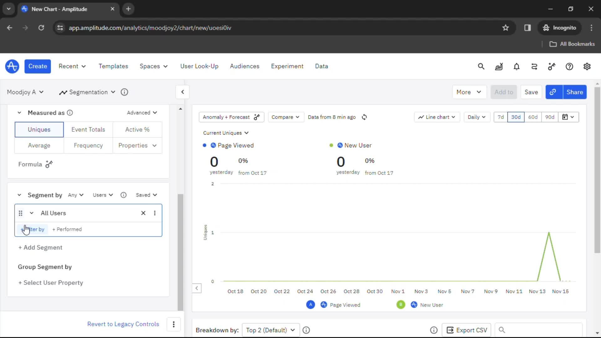 General browsing on Amplitude video thumbnail