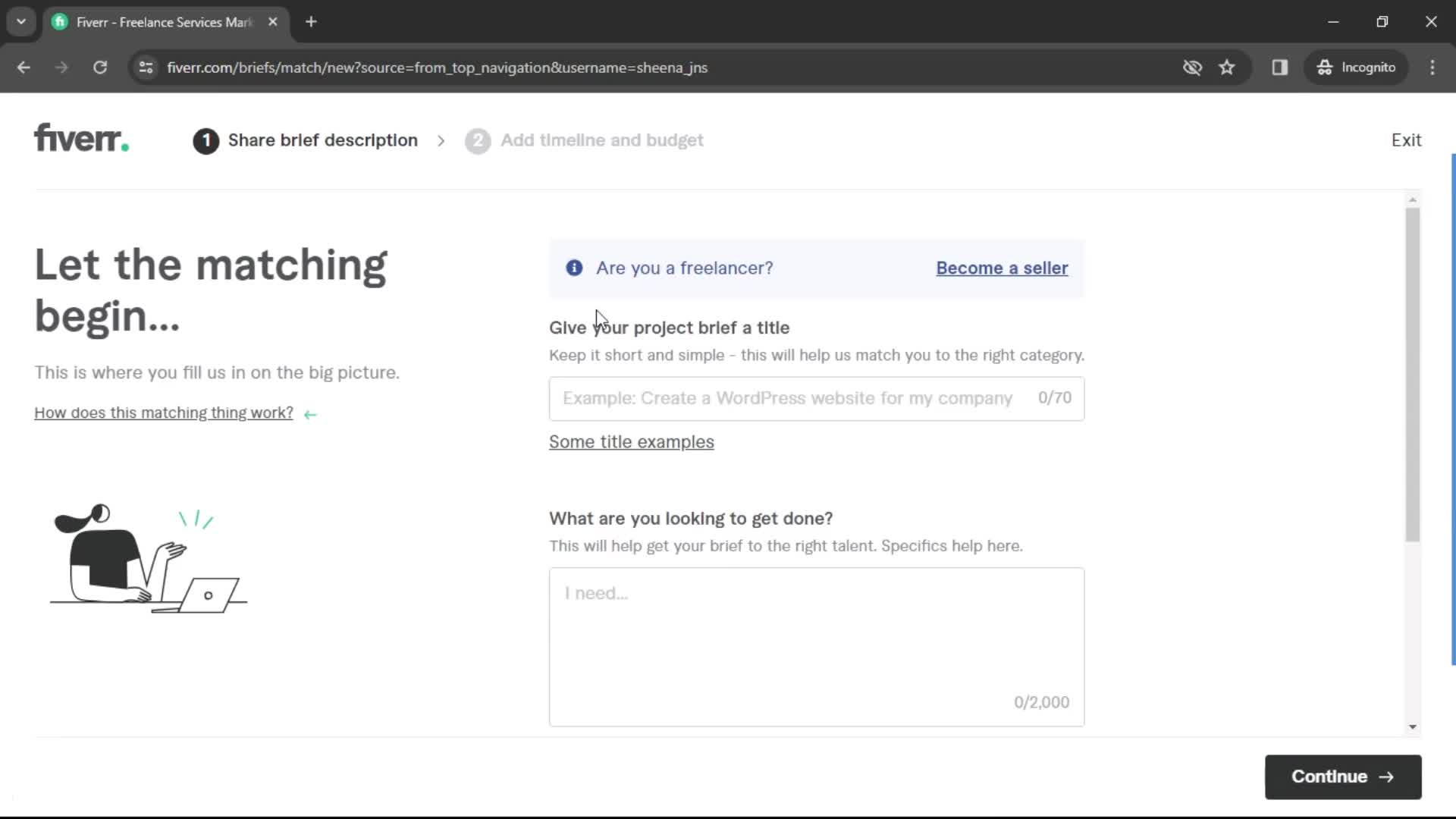 General browsing on Fiverr video thumbnail