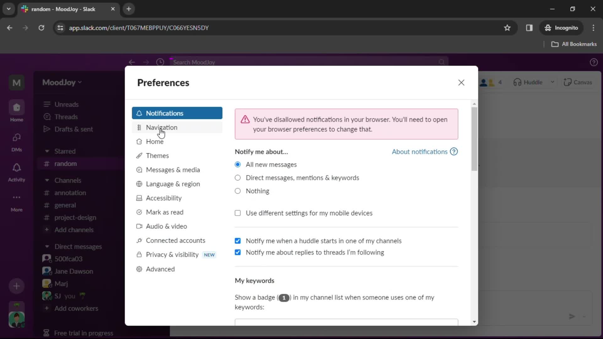 General browsing on Slack video thumbnail