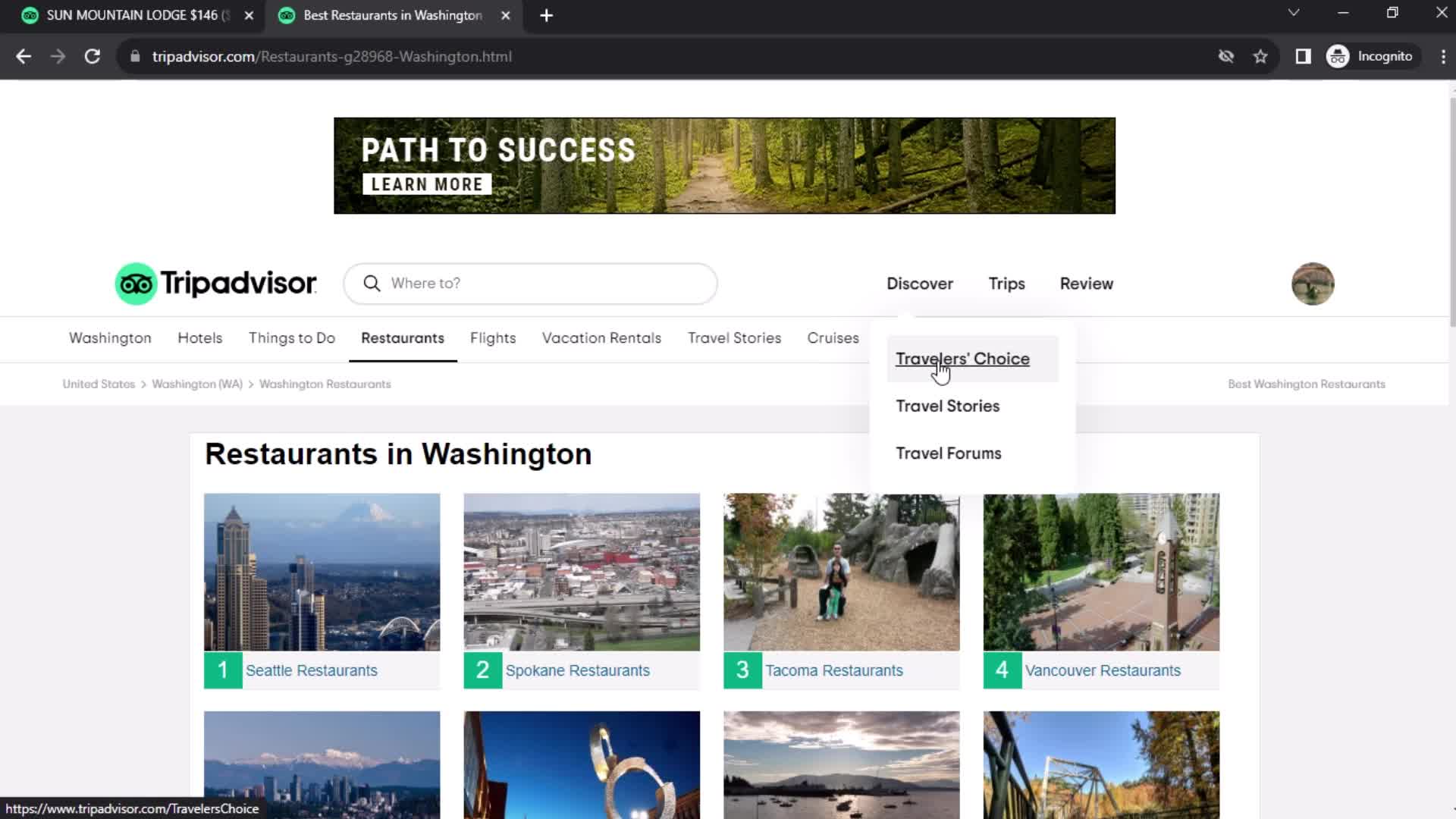 General browsing on Tripadvisor video thumbnail