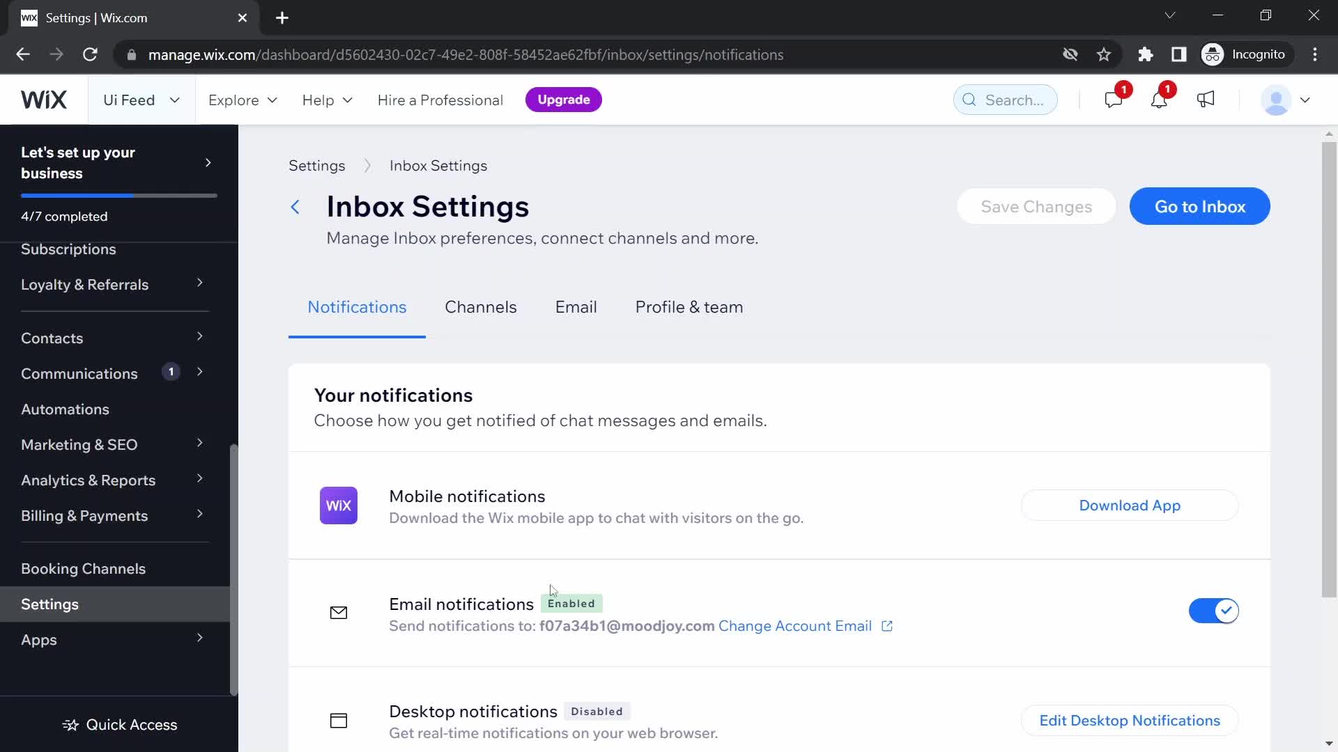General browsing on Wix video thumbnail