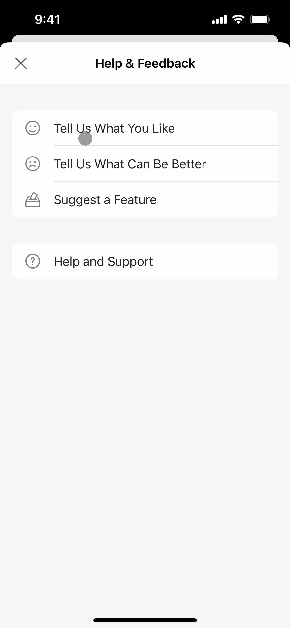Help menu video thumbnail