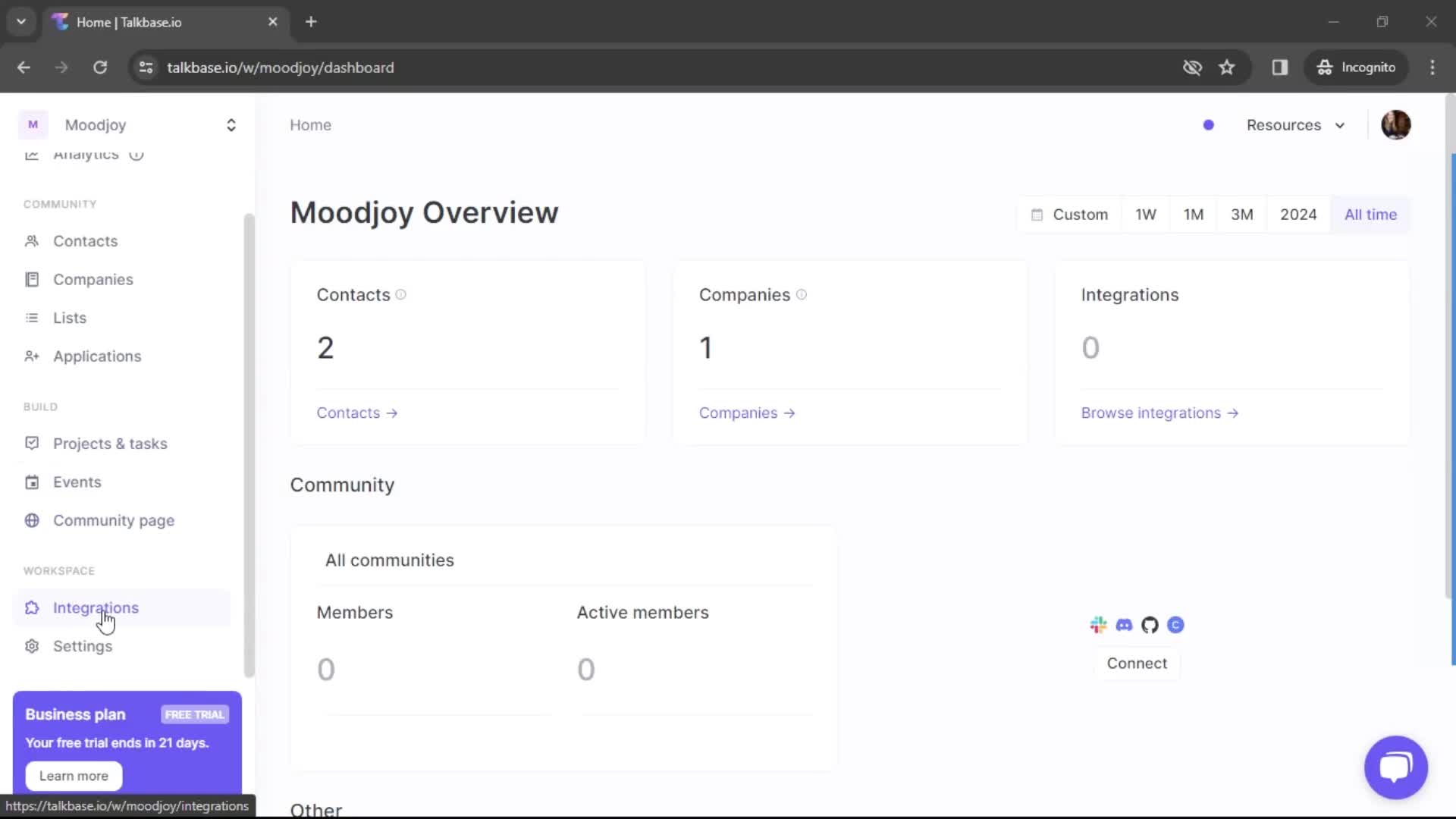 Integrations on Talkbase video thumbnail