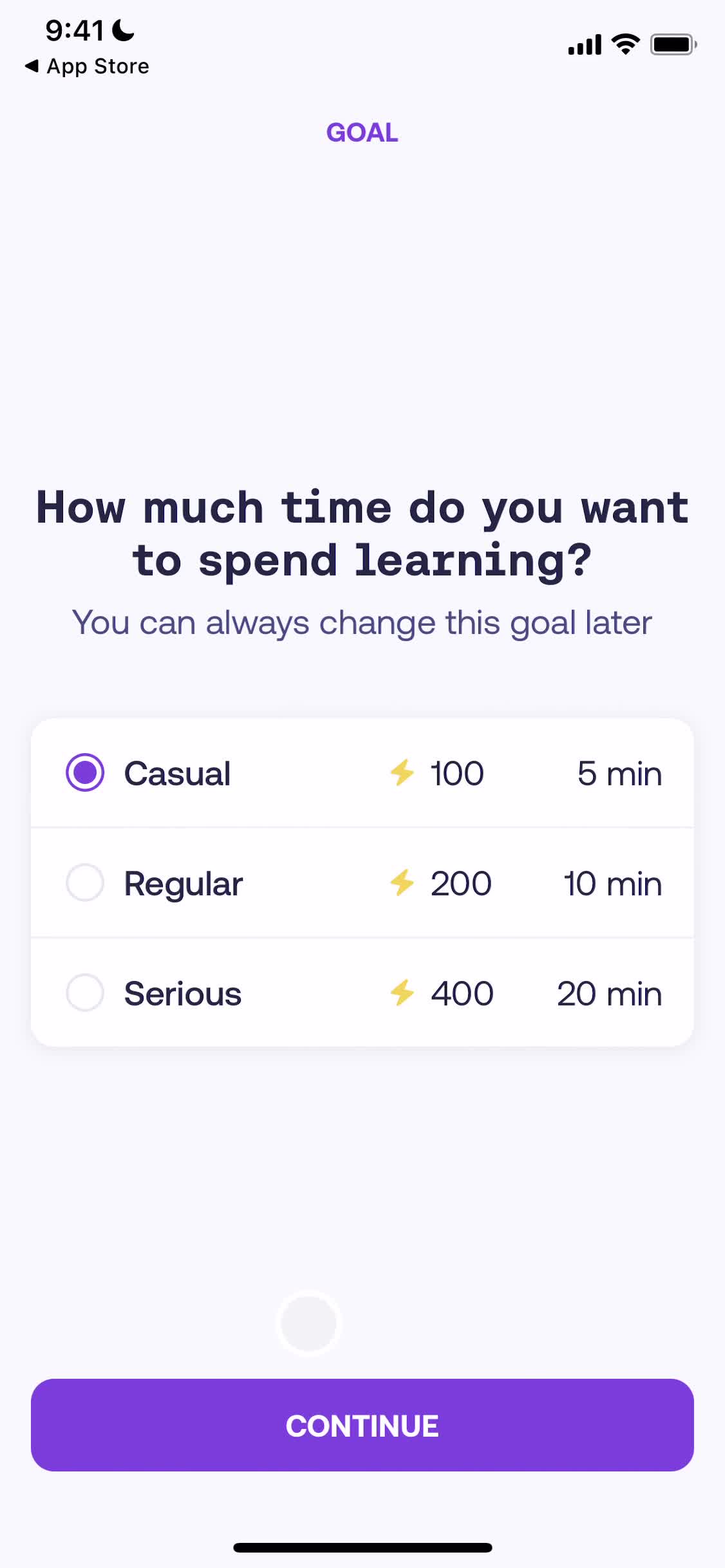 Set goal video thumbnail