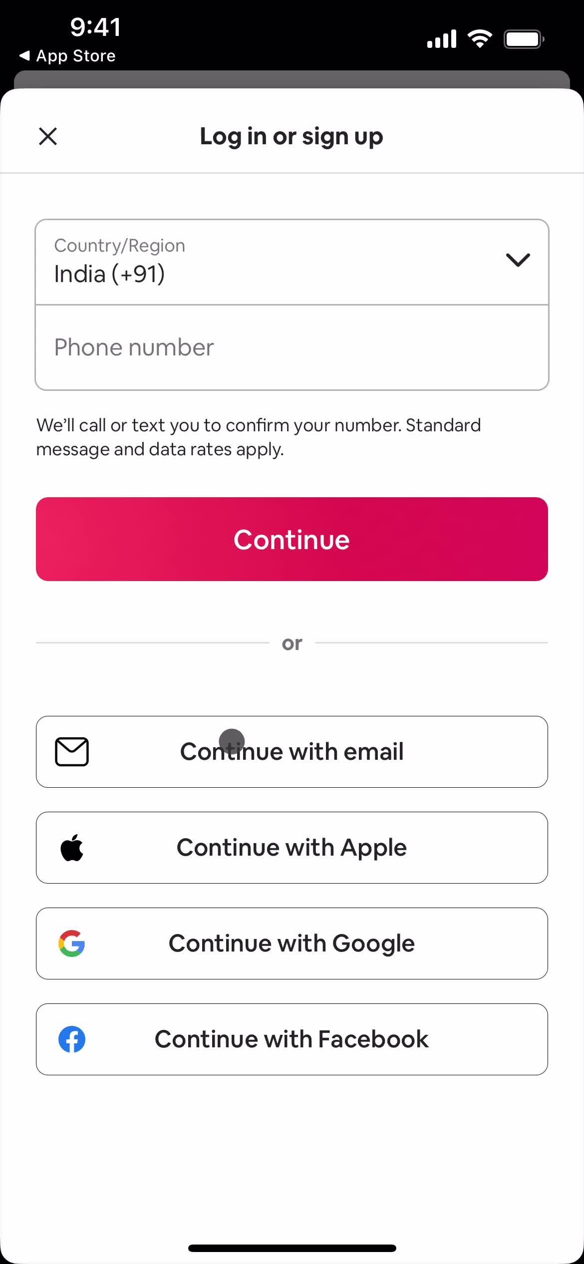 Sign up video thumbnail