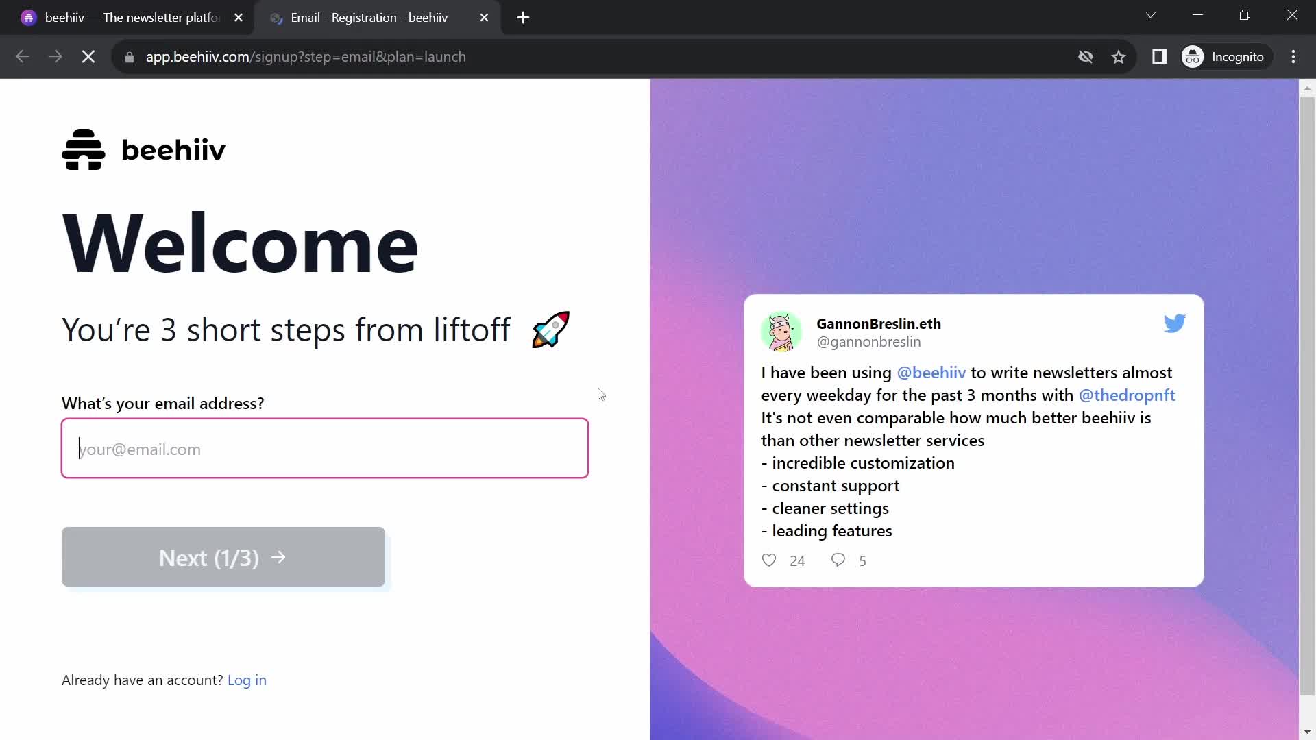 Onboarding on Beehiiv video thumbnail