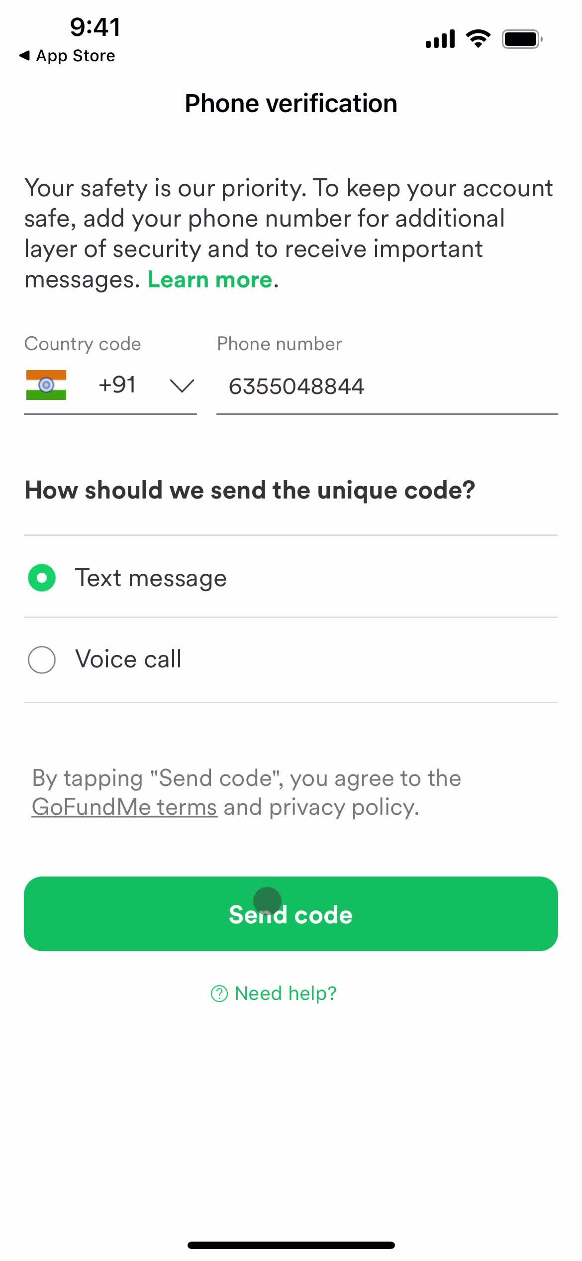 Verify phone number video thumbnail