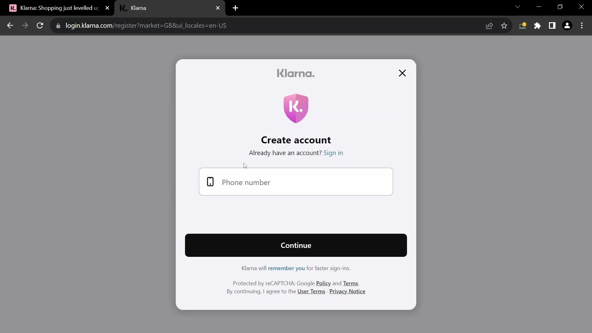 Onboarding on Klarna video thumbnail