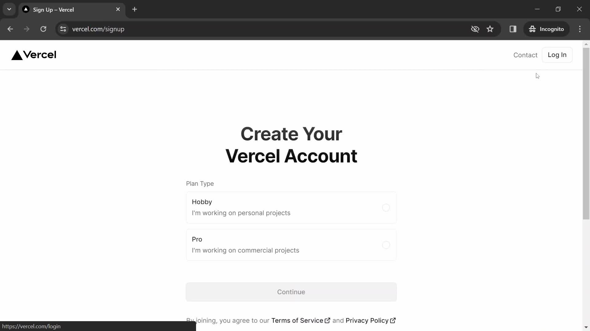 Onboarding on Vercel video thumbnail