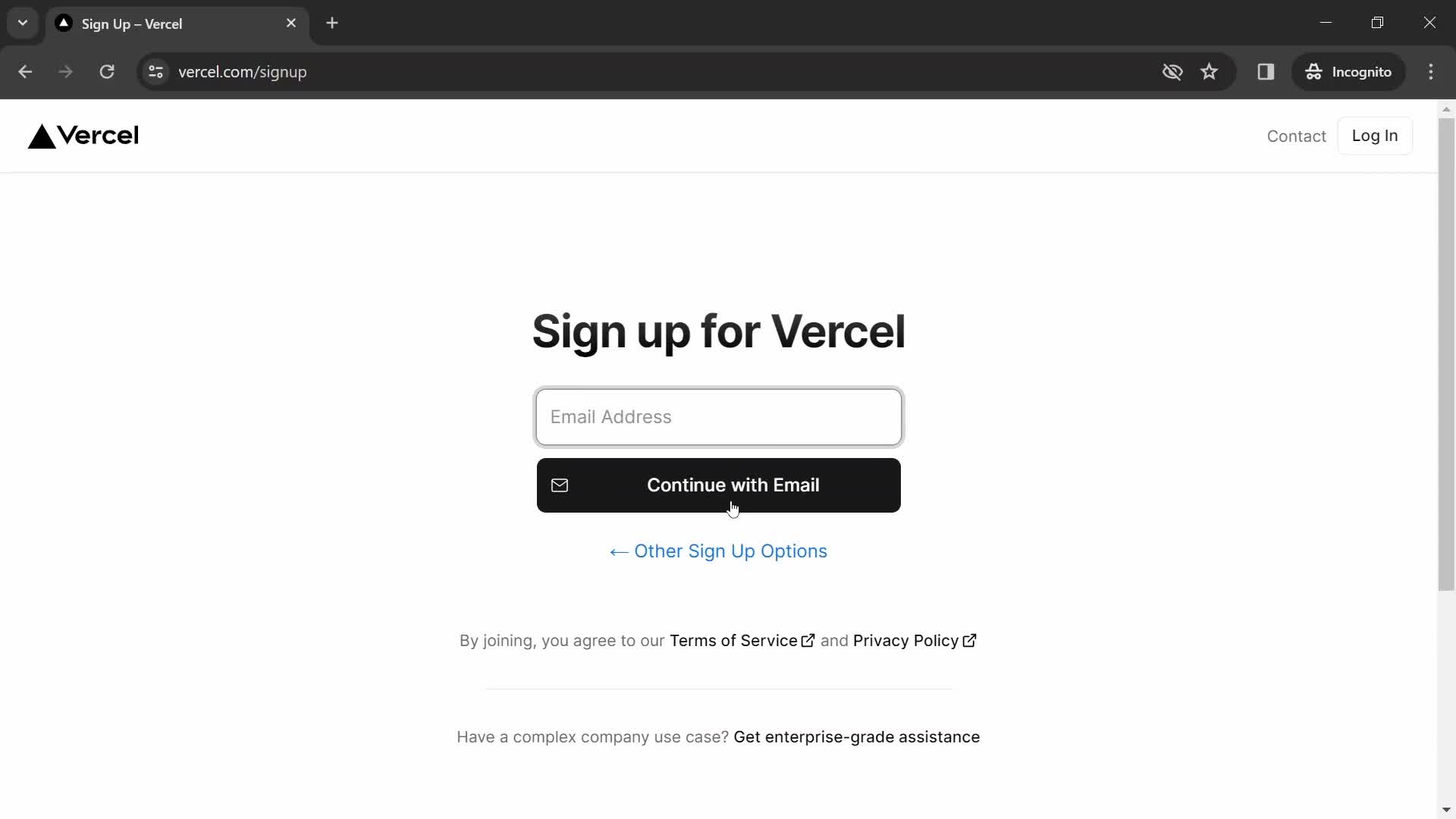 Onboarding on Vercel video thumbnail