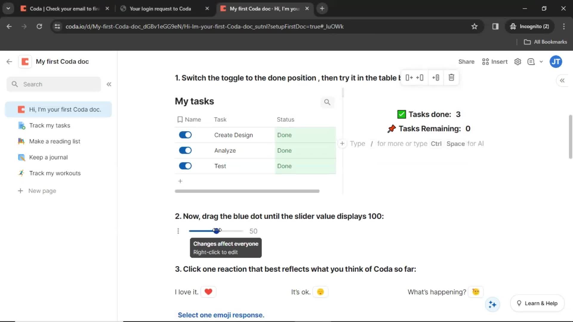 Onboarding on Coda video thumbnail