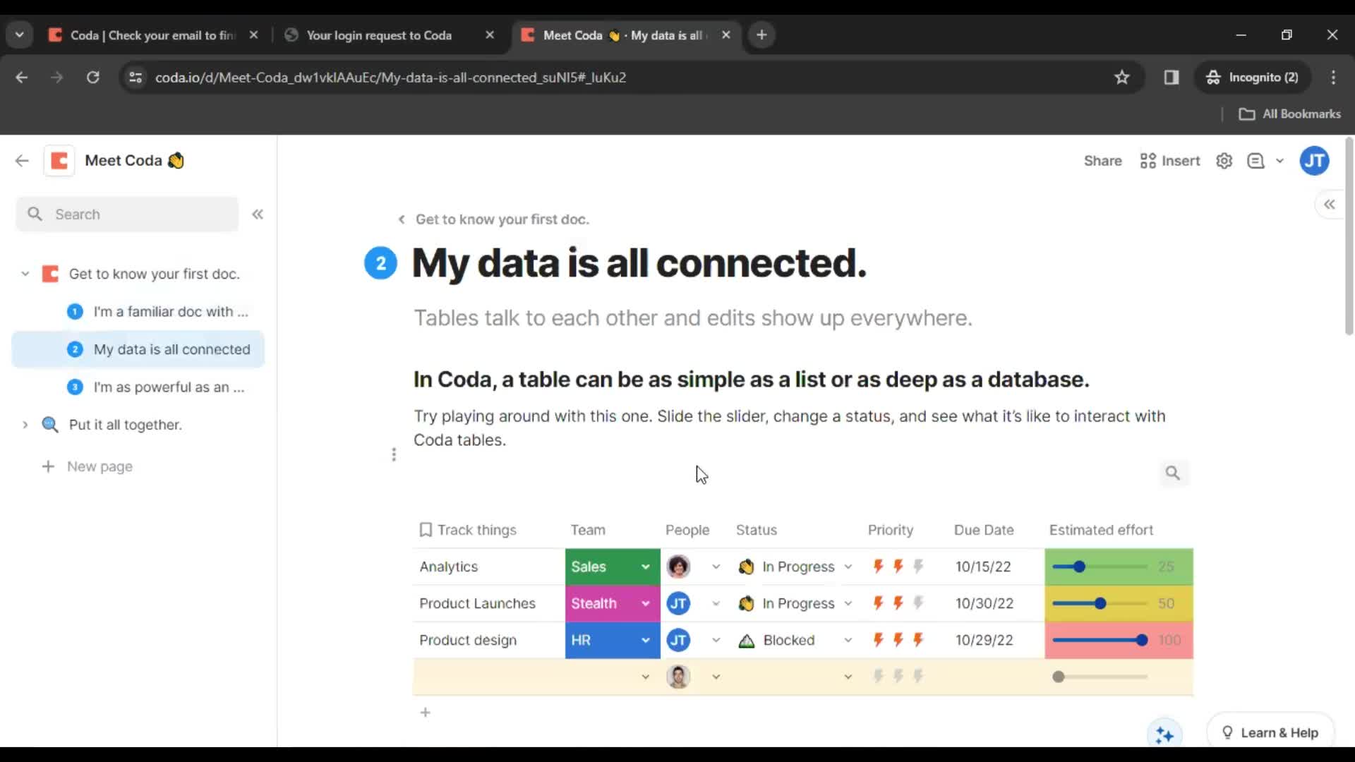 Onboarding on Coda video thumbnail