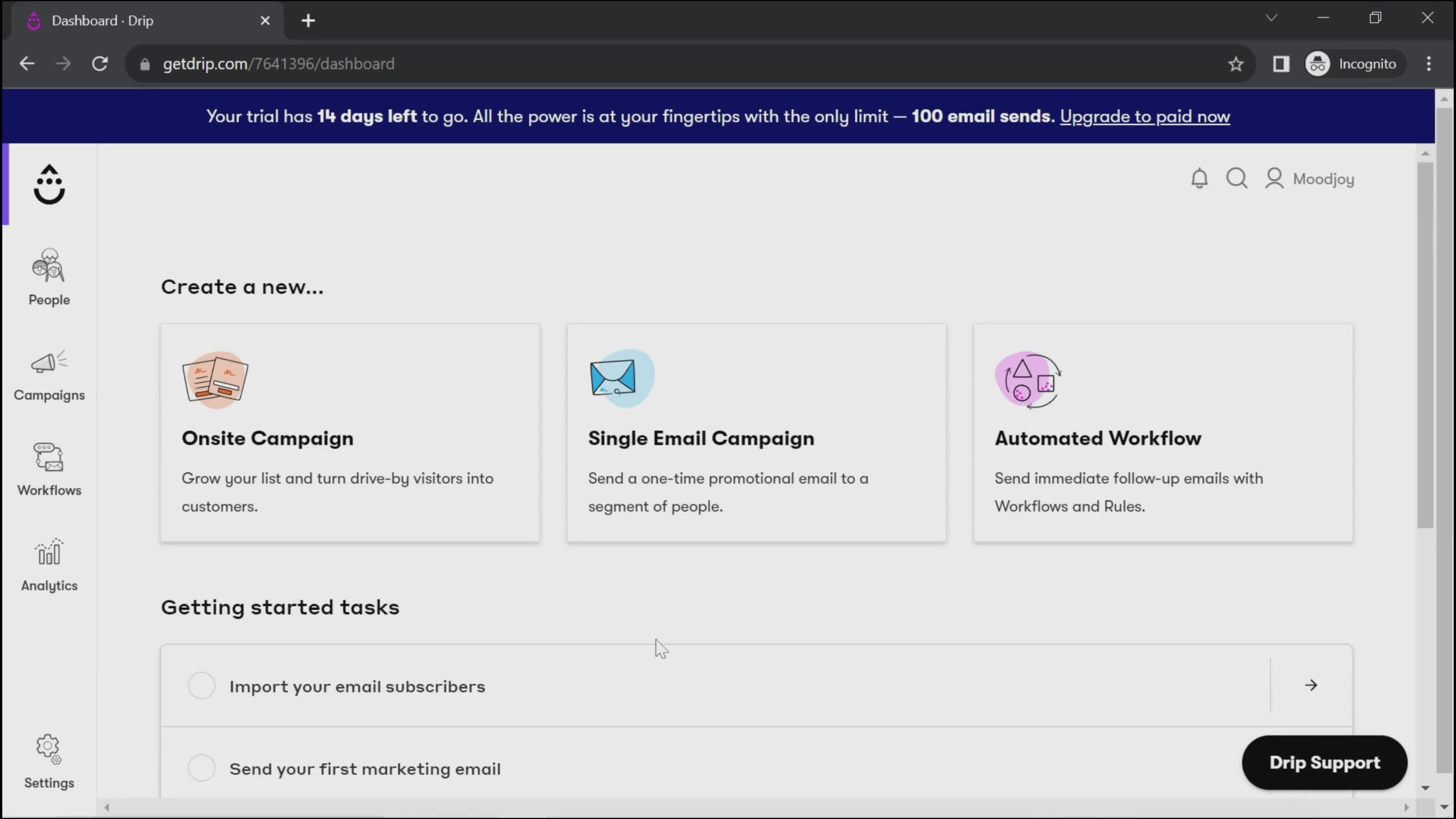 Onboarding on Drip video thumbnail