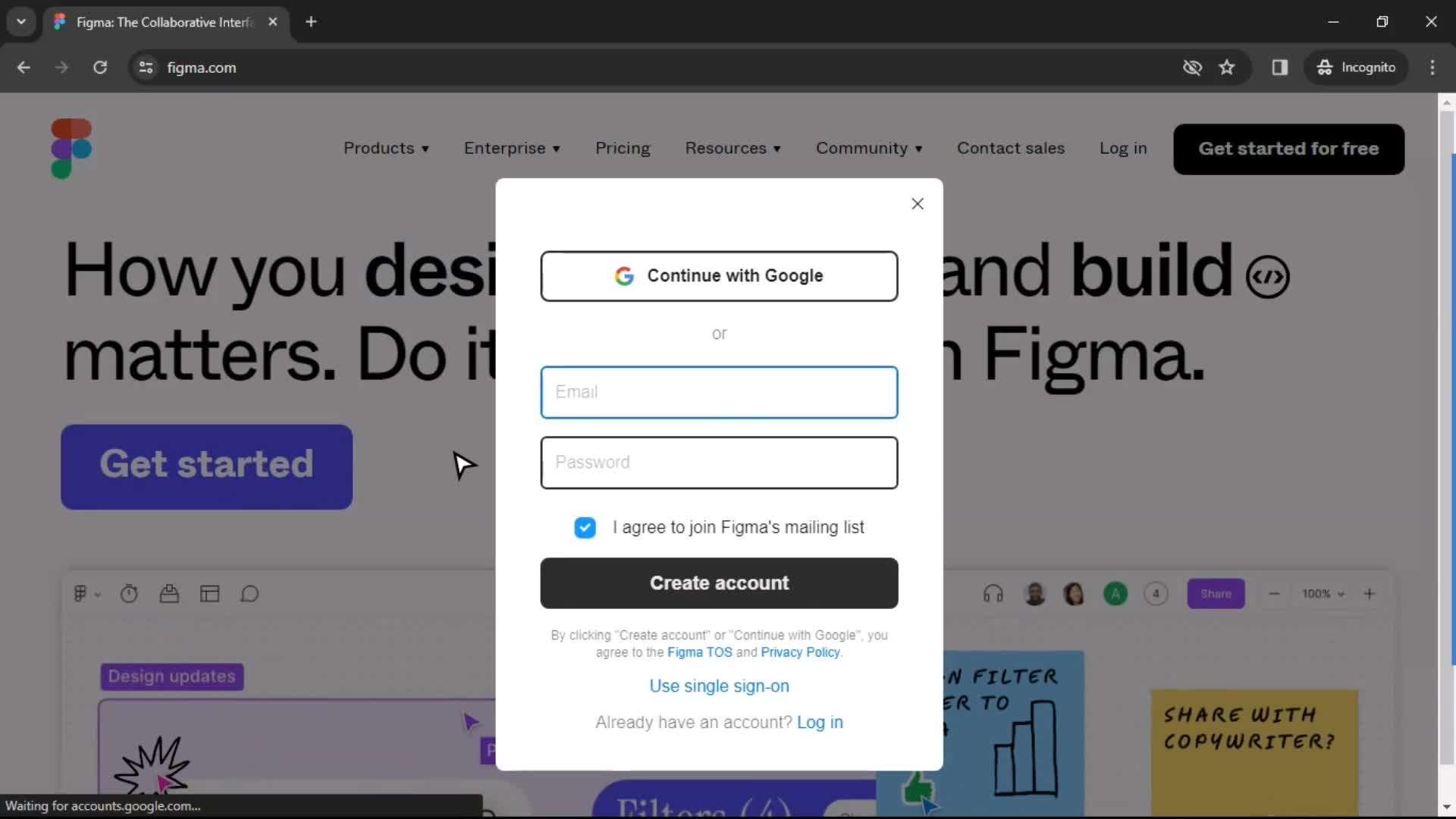 Onboarding on Figma video thumbnail