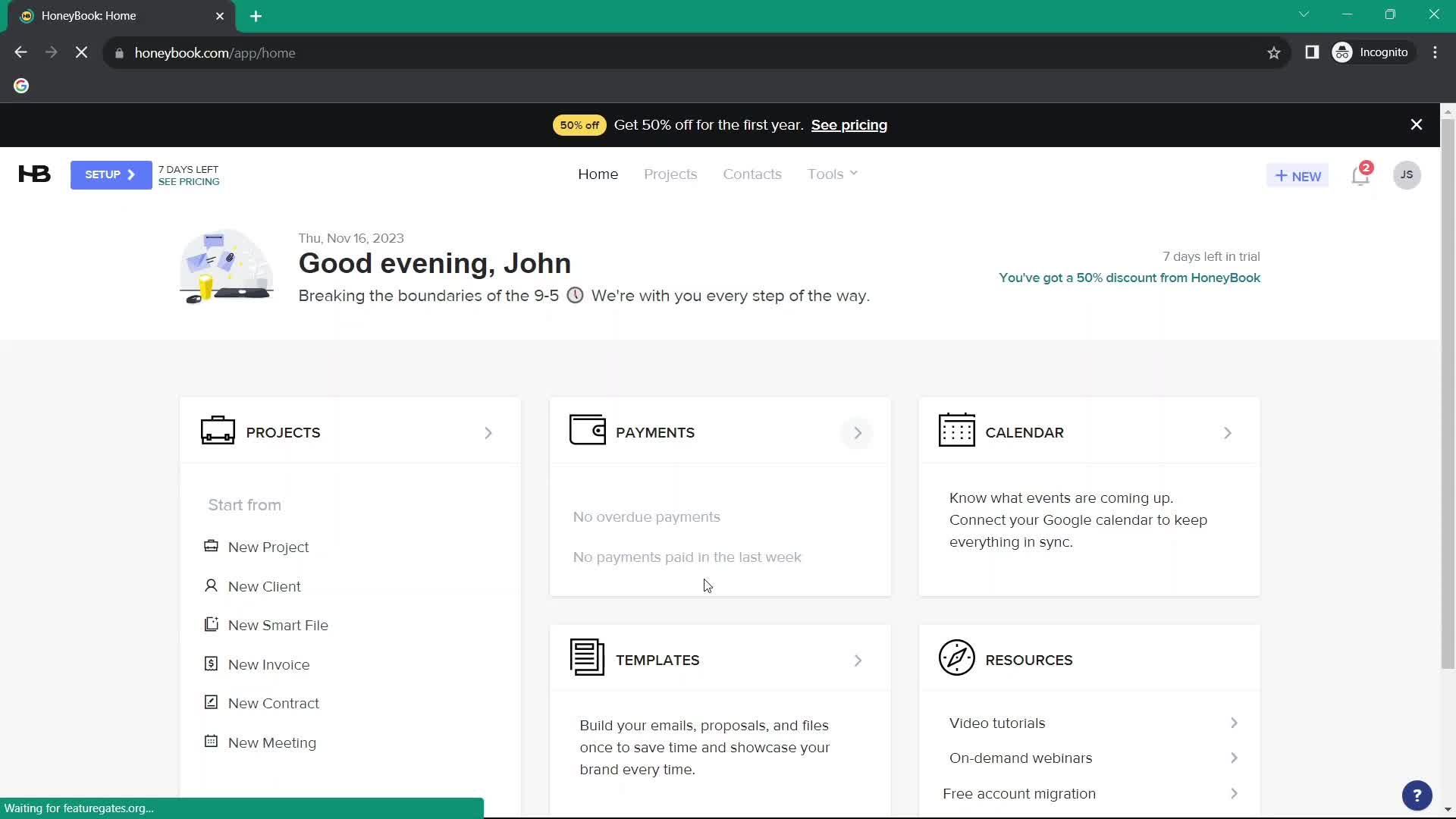 Onboarding on HoneyBook video thumbnail