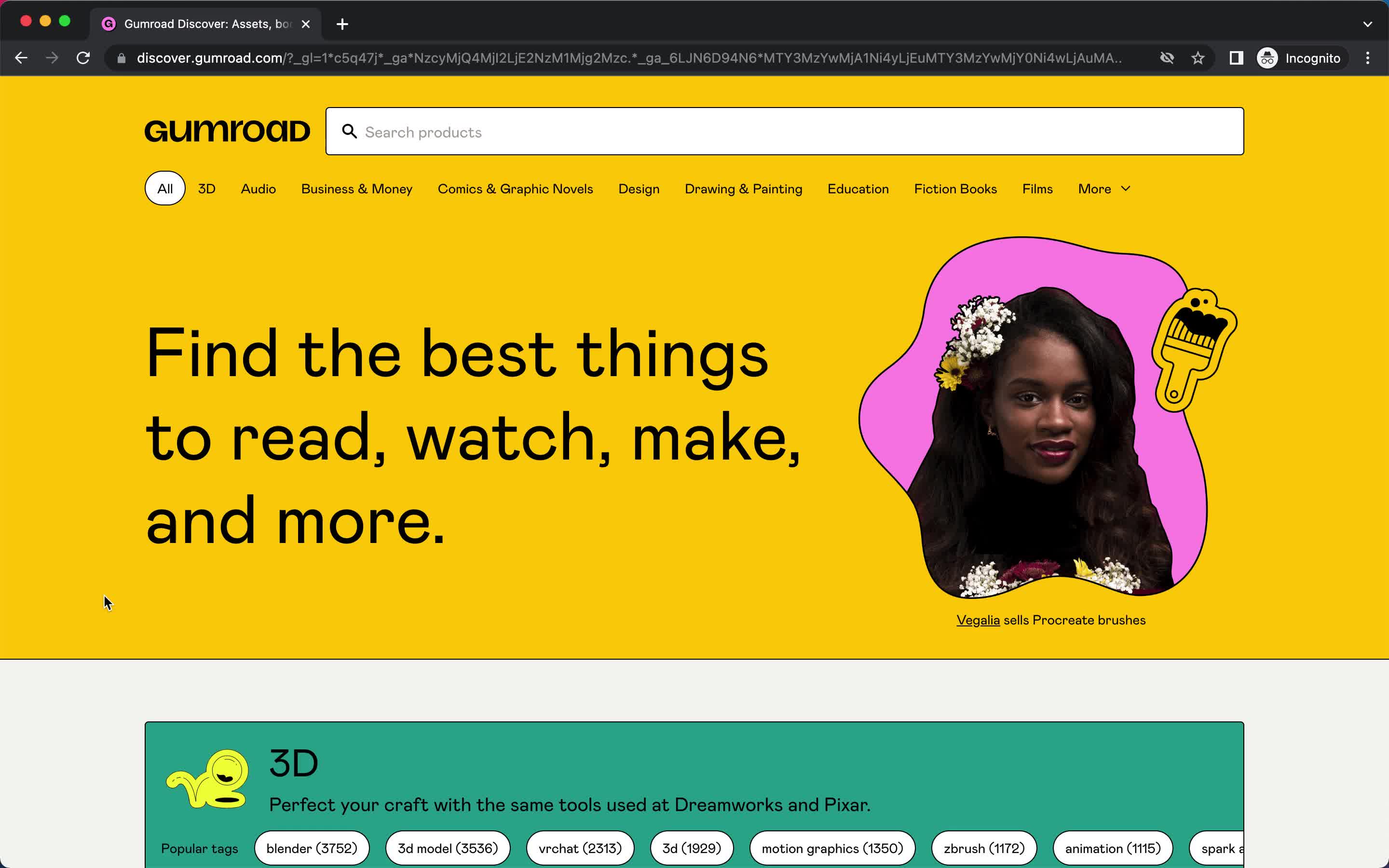Searching on Gumroad video thumbnail