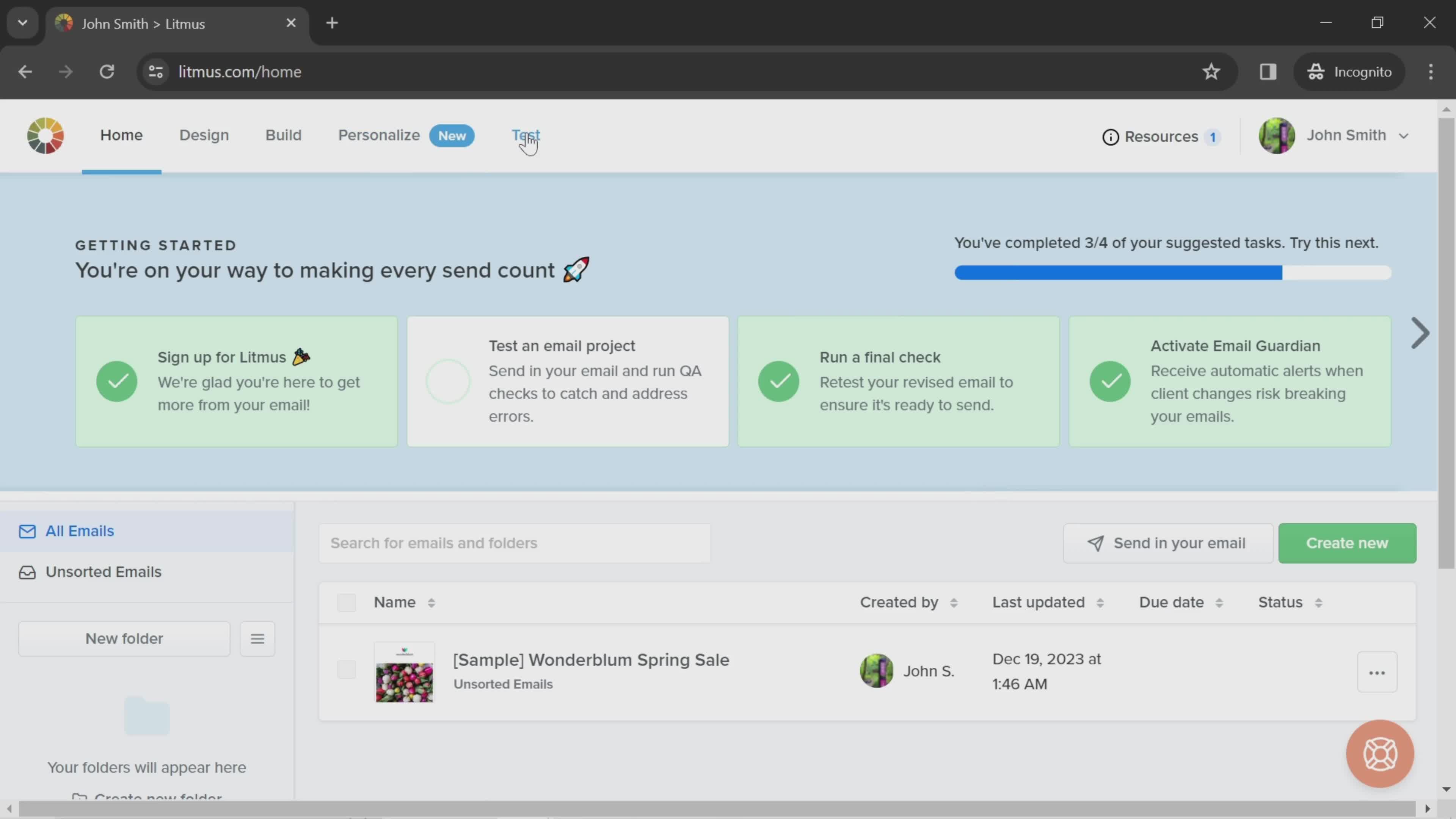 Testing emails on Litmus video thumbnail