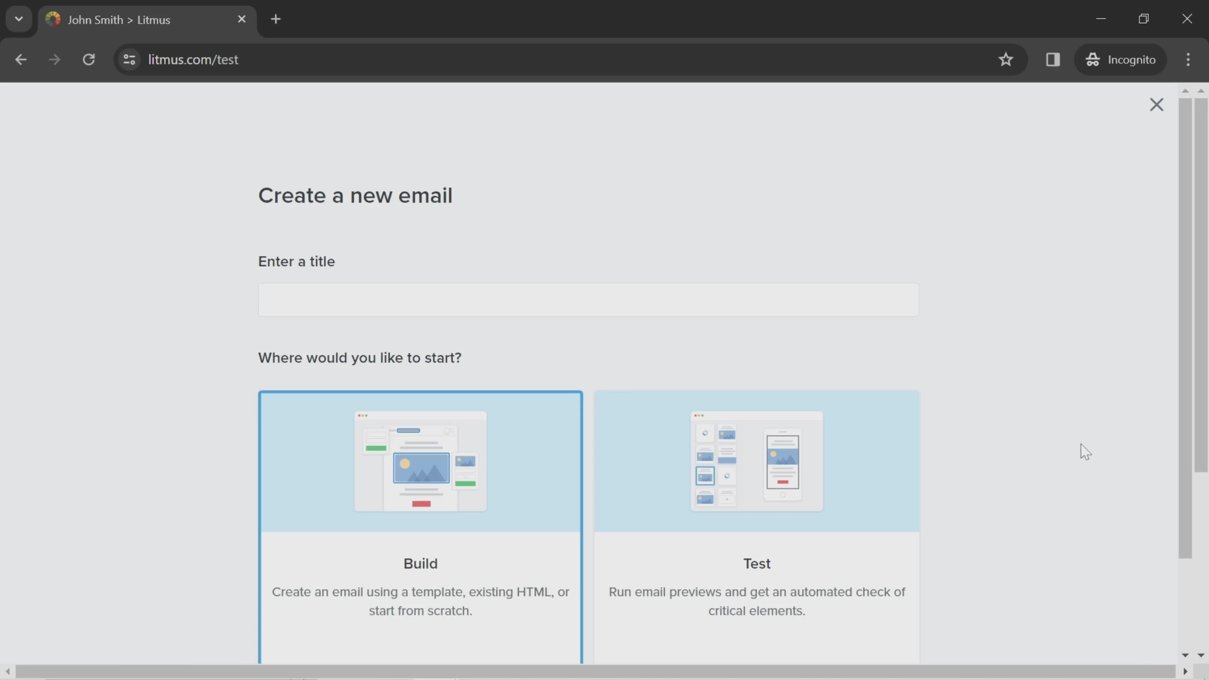 Testing emails on Litmus video thumbnail