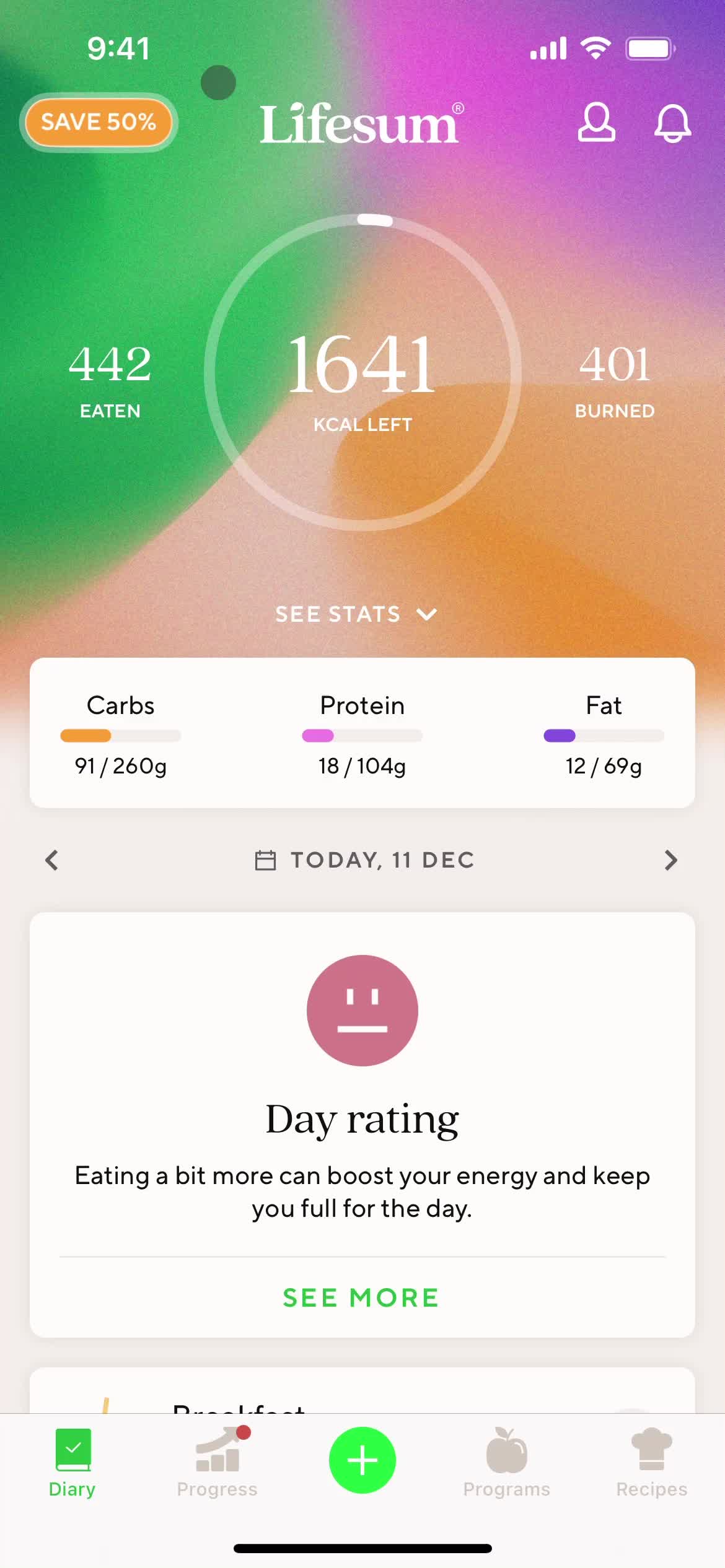 Updating your profile on Lifesum video thumbnail