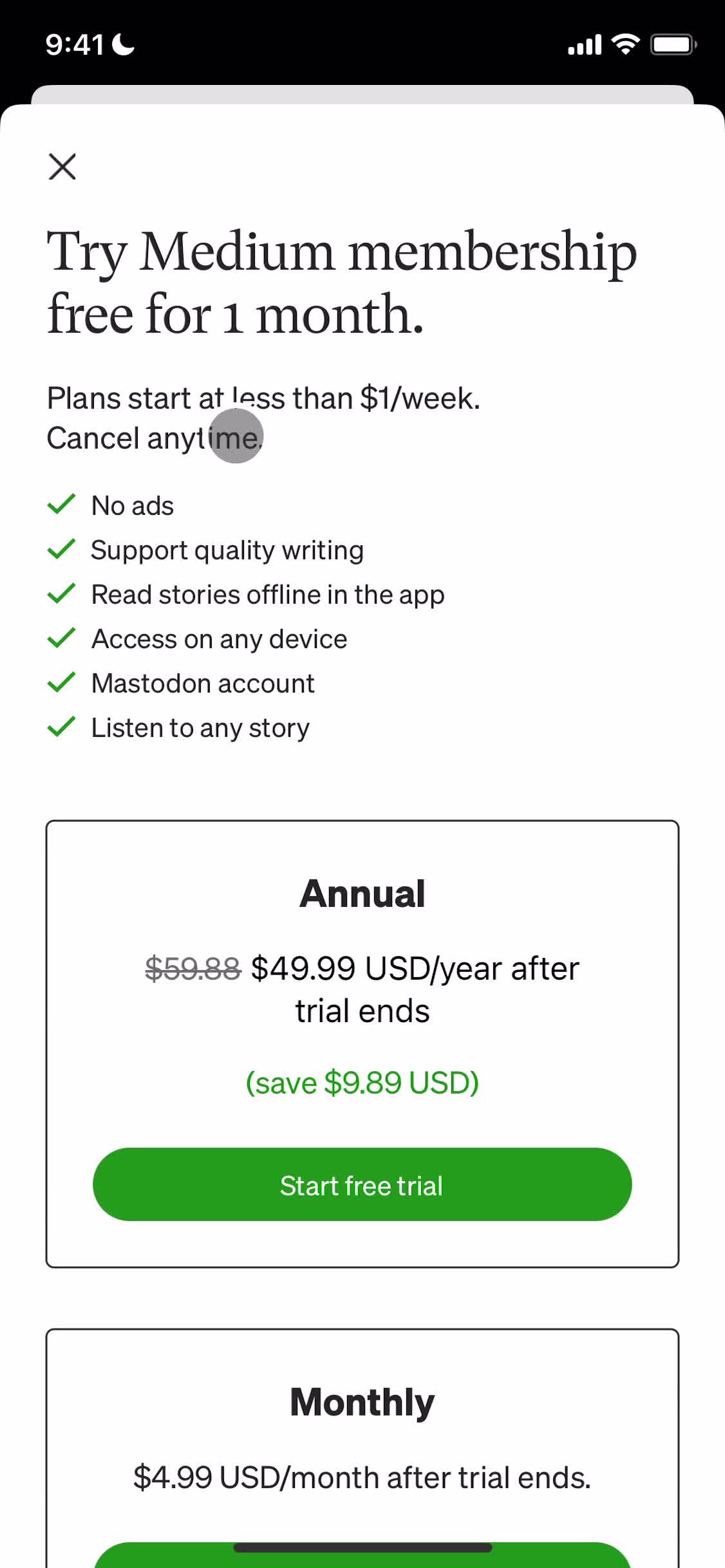 Upgrading your account on Medium video thumbnail