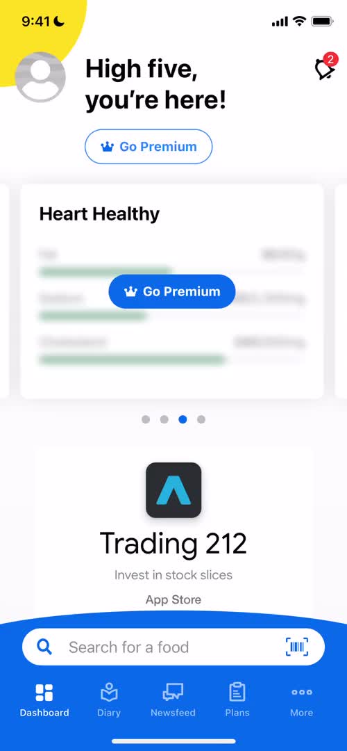 Upgrading your account on MyFitnessPal video thumbnail