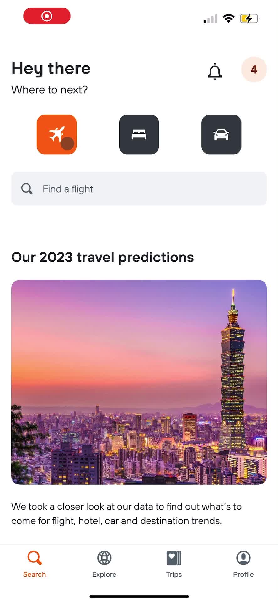 Finding flights on Kayak video thumbnail