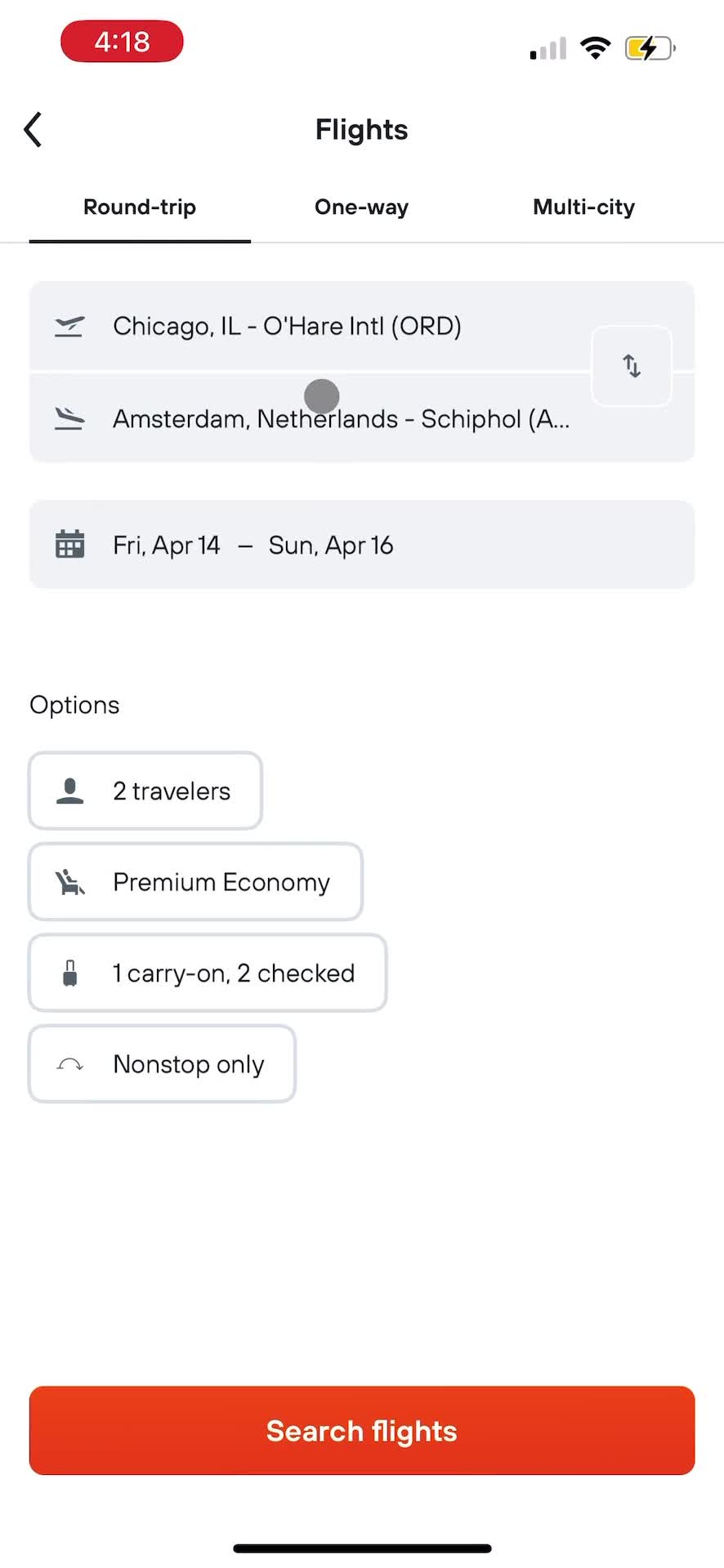 Finding flights on Kayak video thumbnail