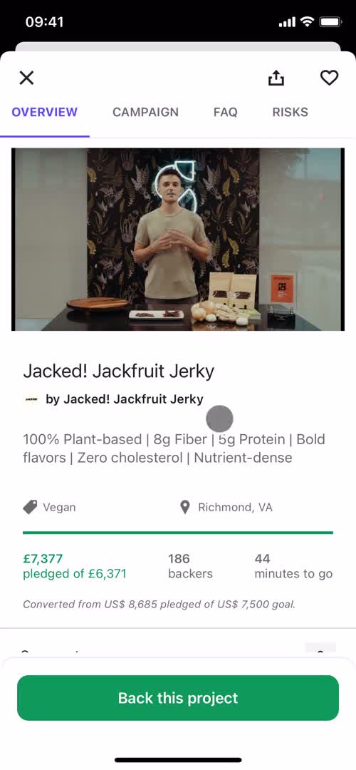 Backing a project on Kickstarter video thumbnail