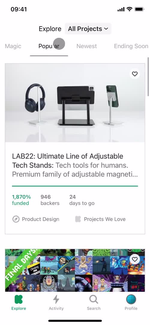 Backing a project on Kickstarter video thumbnail