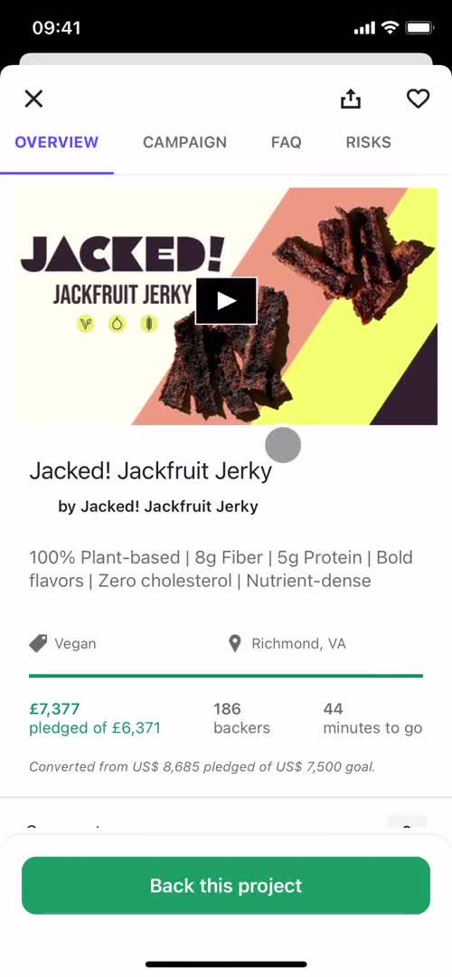 Backing a project on Kickstarter video thumbnail