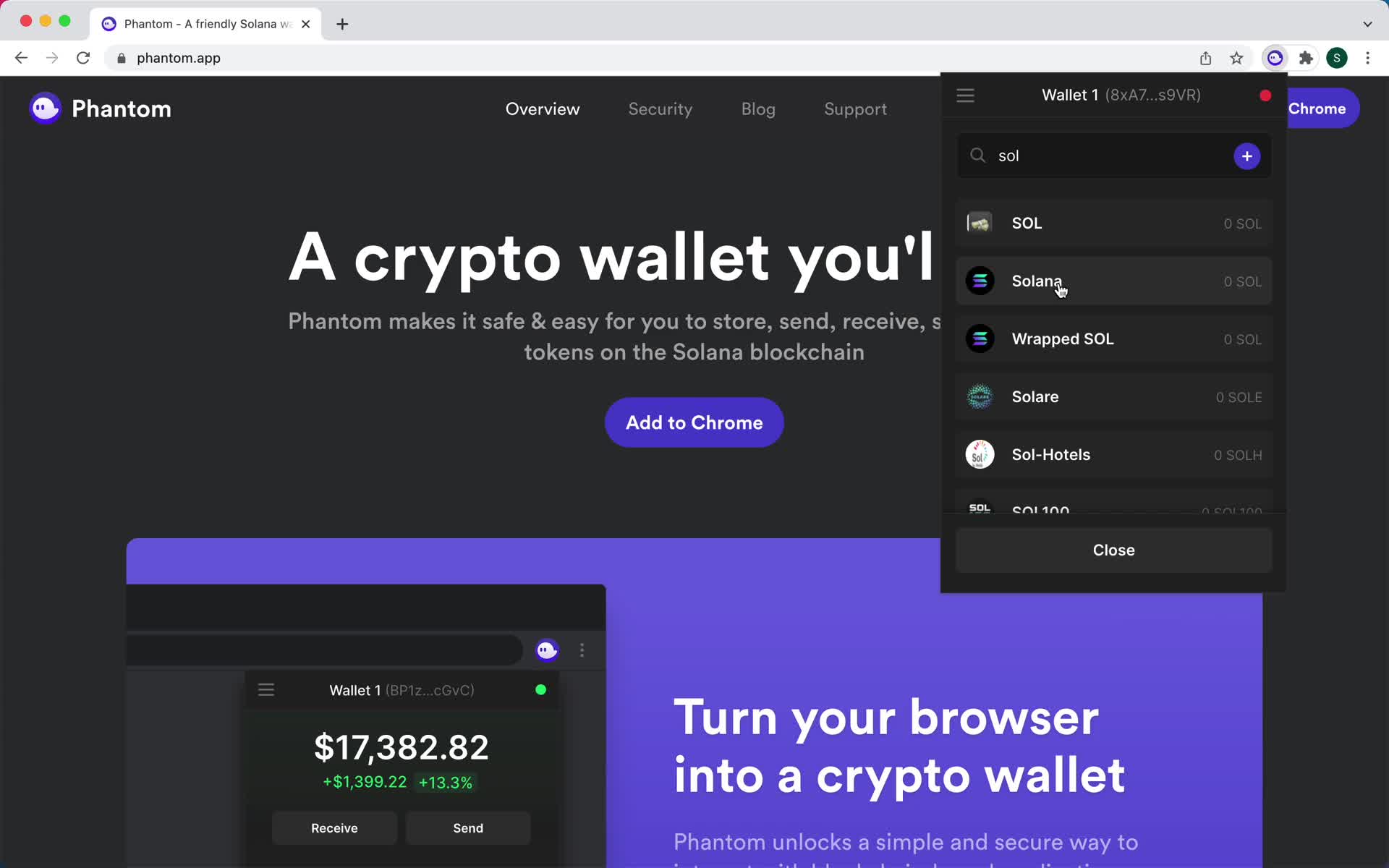 Depositing funds on Phantom video thumbnail