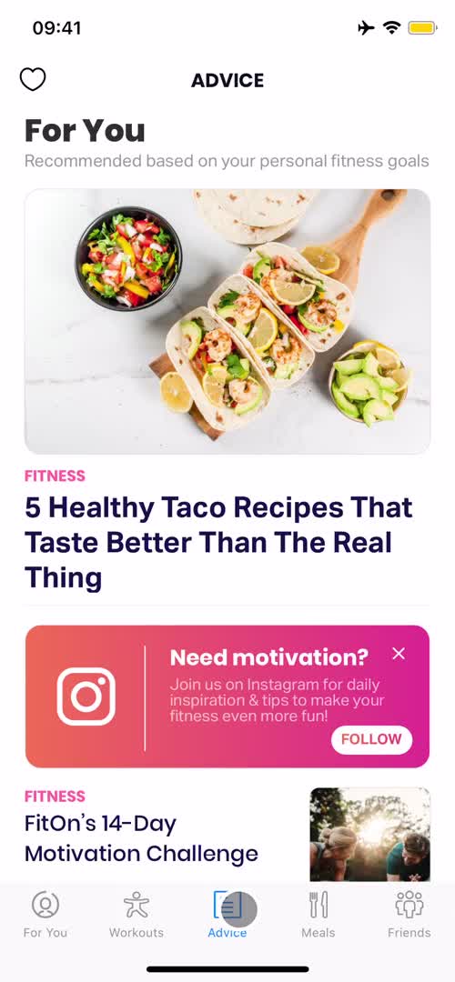 Advice video thumbnail