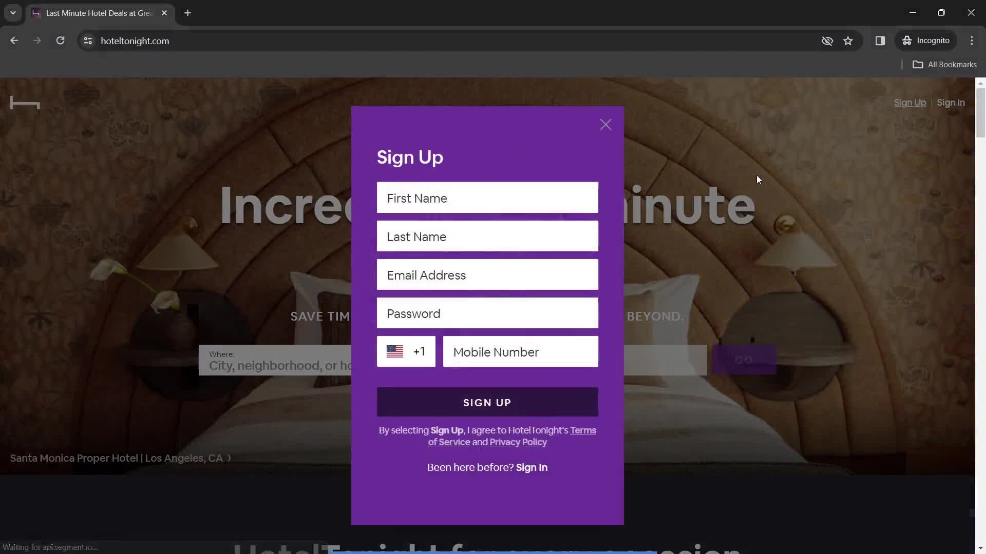 Onboarding on HotelTonight video thumbnail