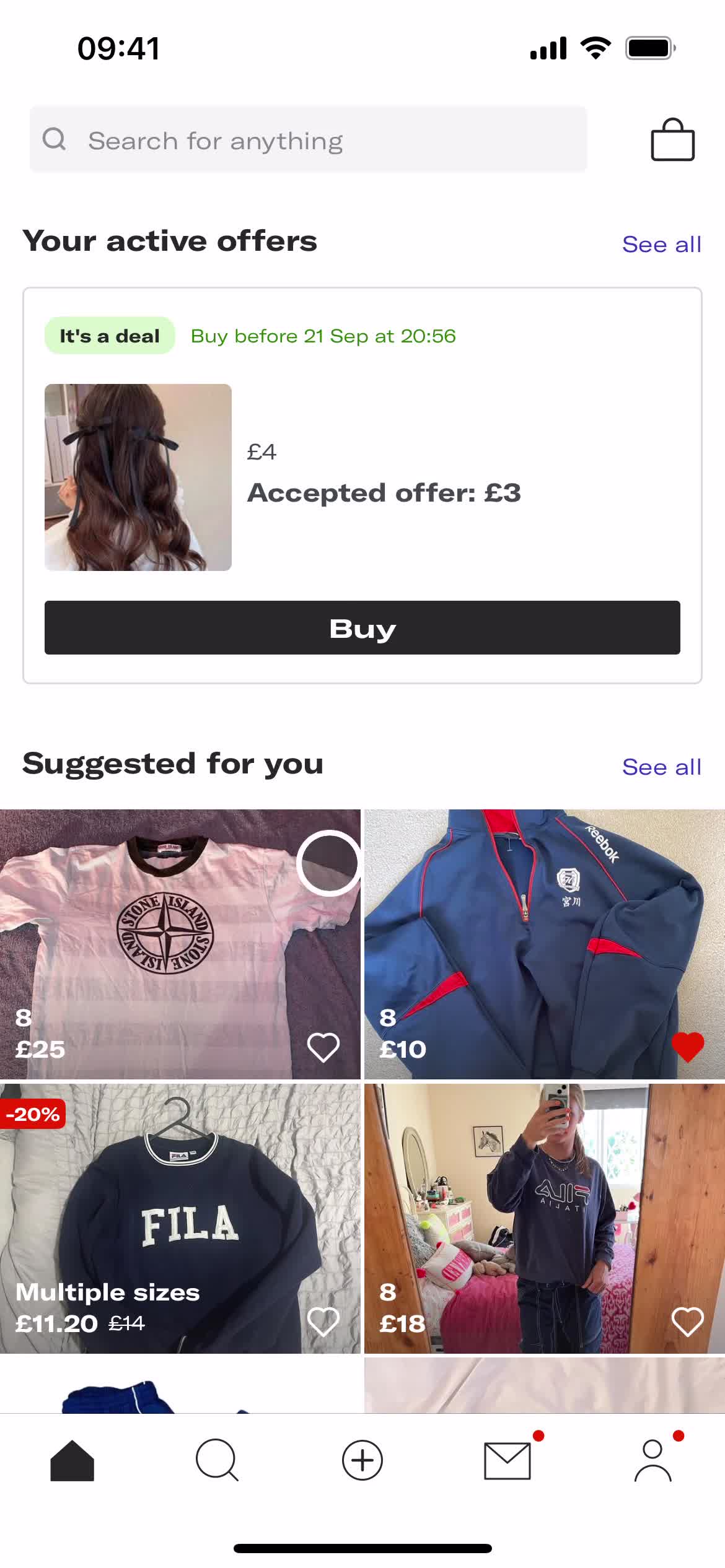 General browsing on Depop video thumbnail