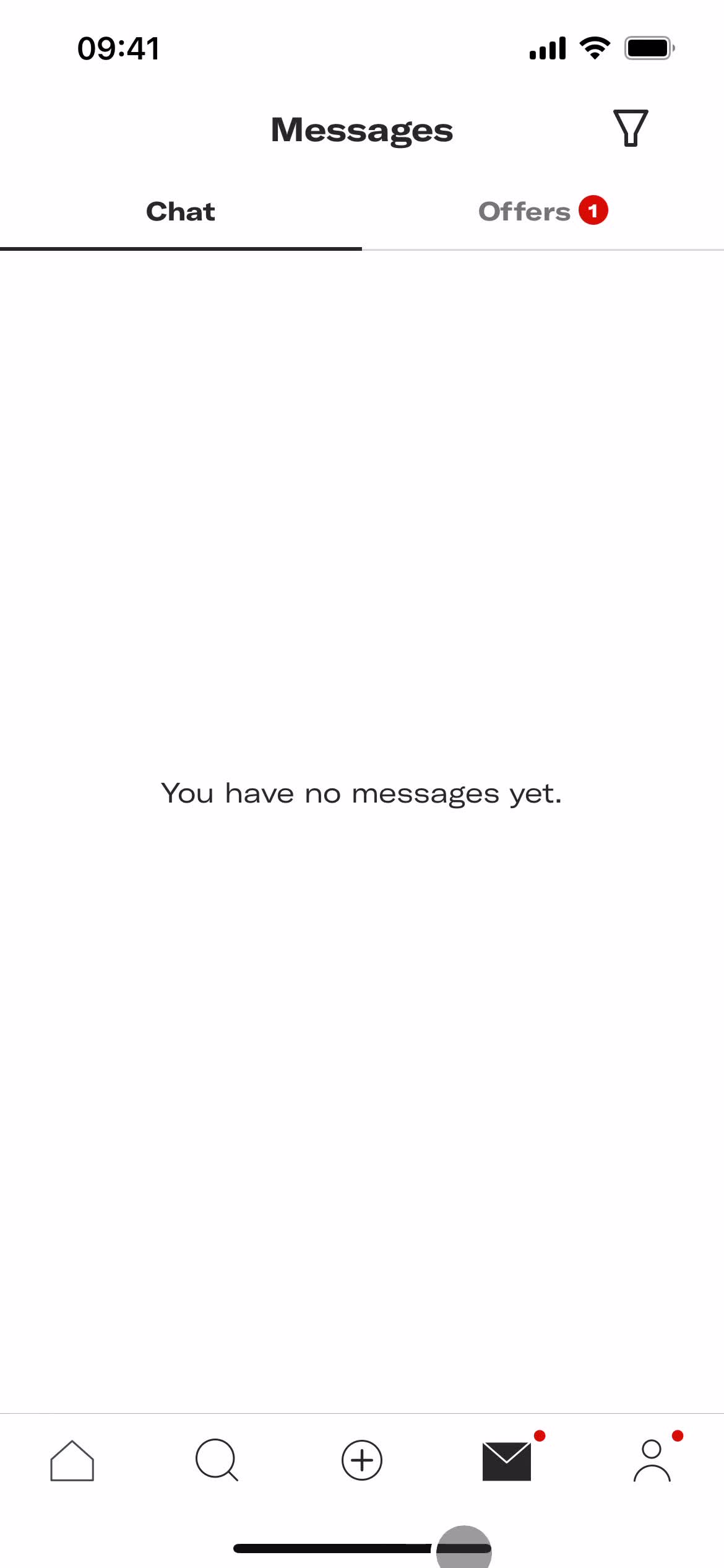 Sending messages on Depop video thumbnail