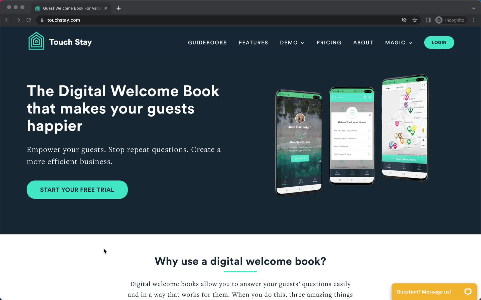 Onboarding on Touch Stay video thumbnail