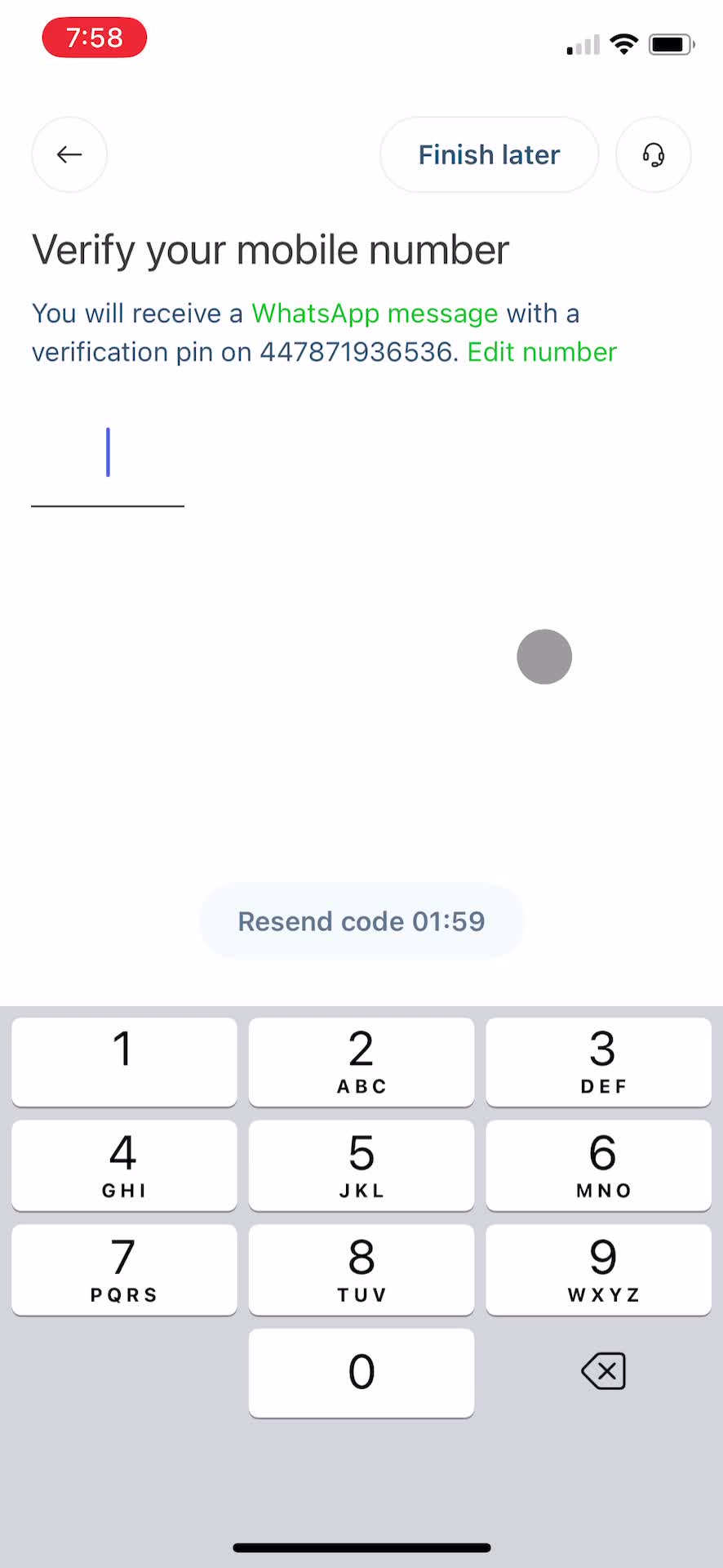 Verify phone number video thumbnail