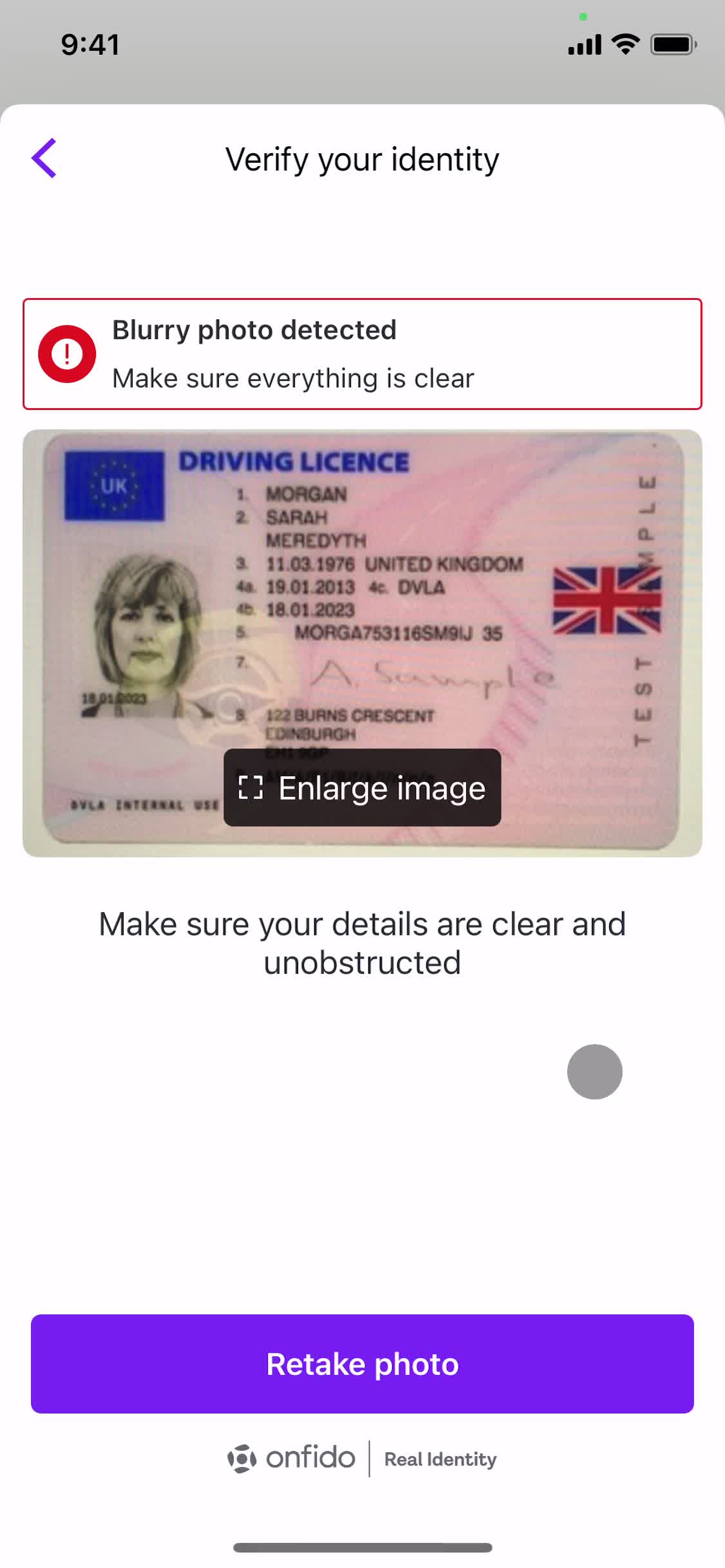 Photo rejected video thumbnail