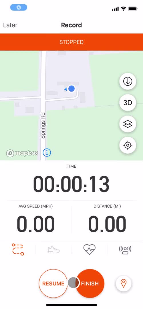 Activity tracked video thumbnail