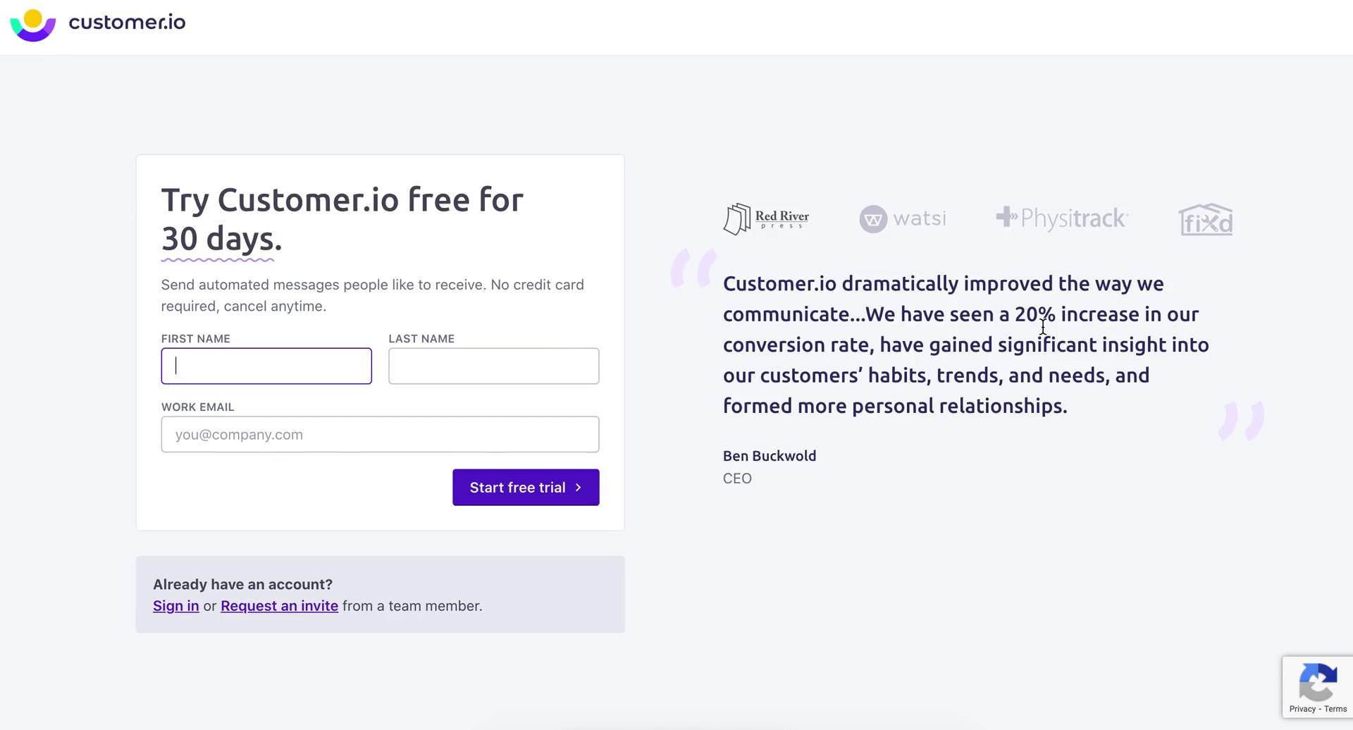 Onboarding on Customer.io video thumbnail