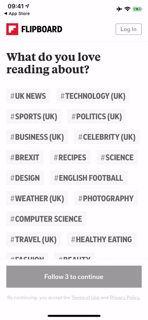 Onboarding on Flipboard video thumbnail