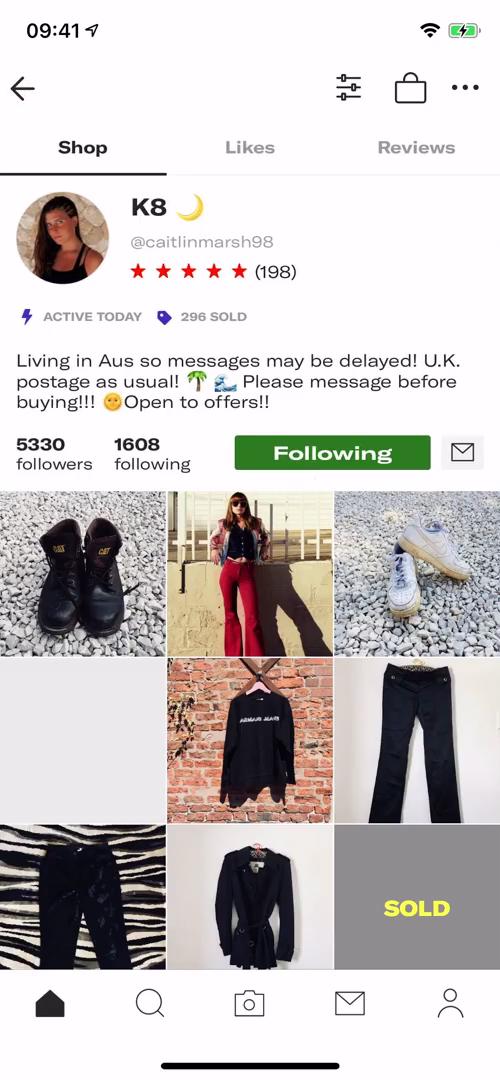 General browsing on Depop video thumbnail