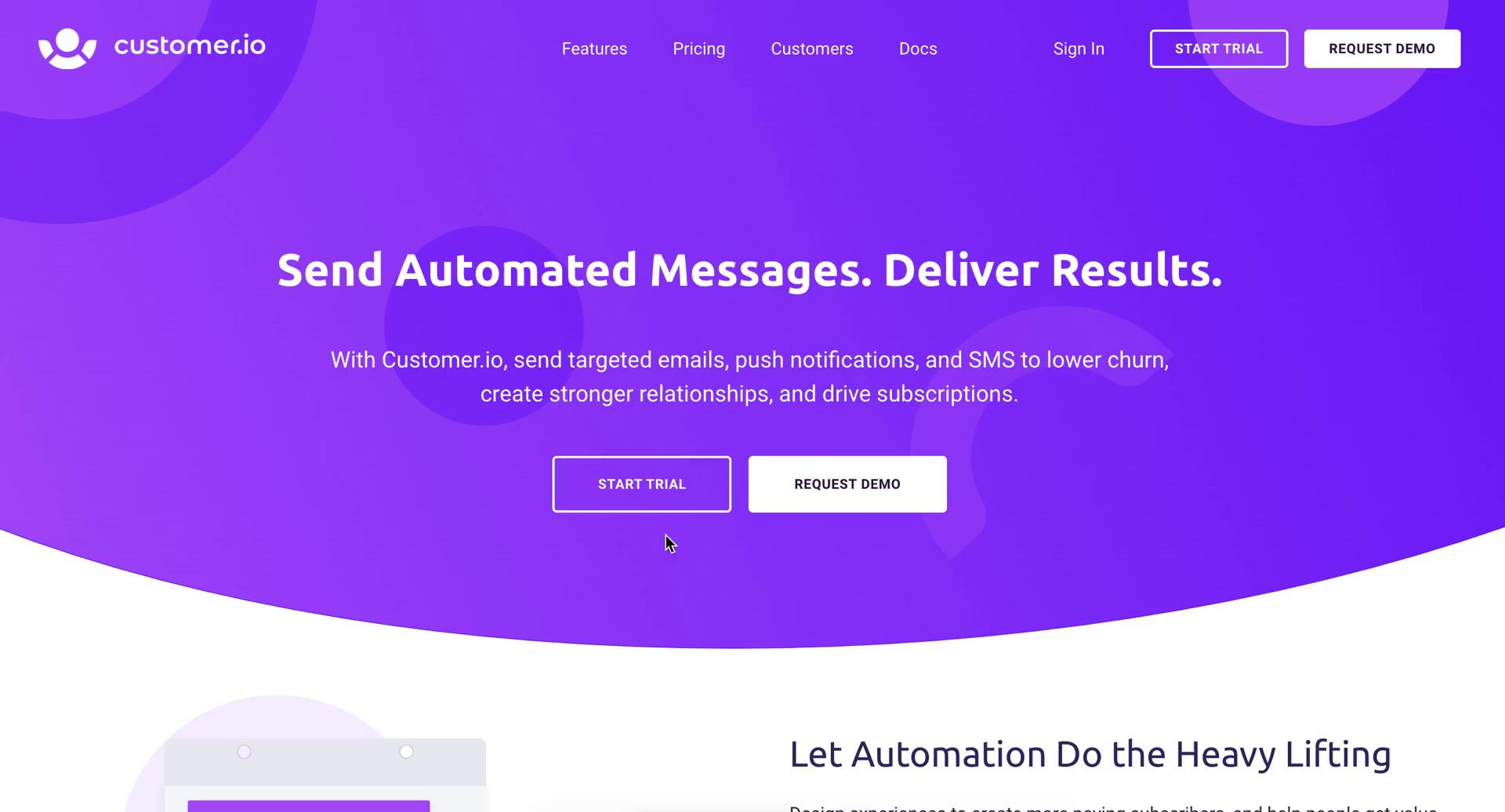 Onboarding on Customer.io video thumbnail