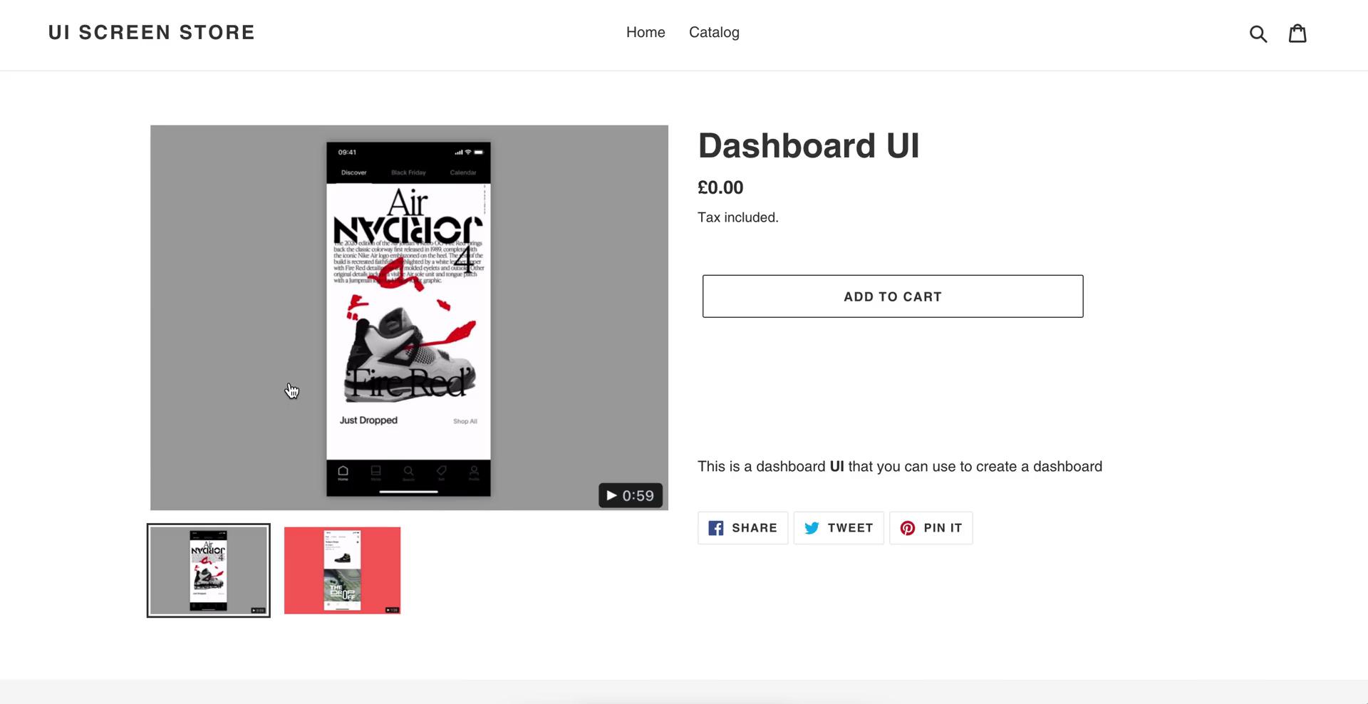Buying something on Shopify video thumbnail