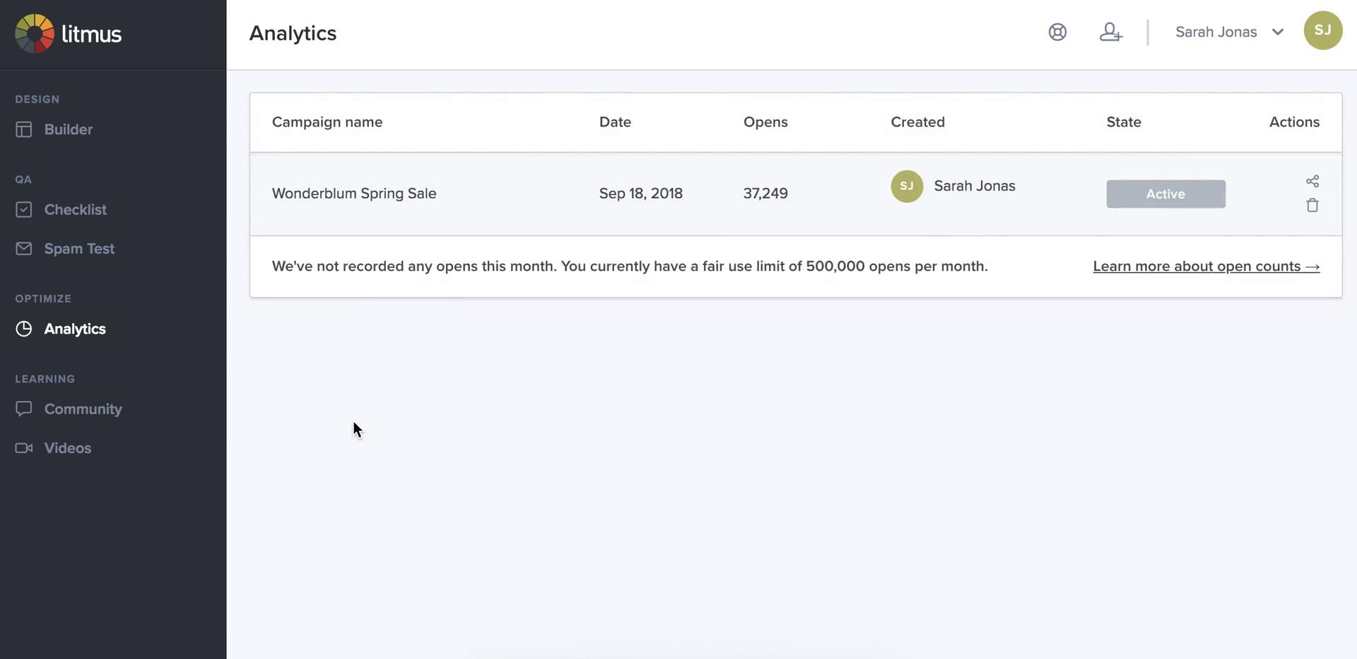 Analytics/Stats on Litmus video thumbnail