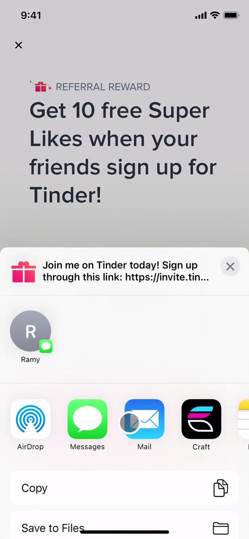 Inviting people on Tinder video thumbnail