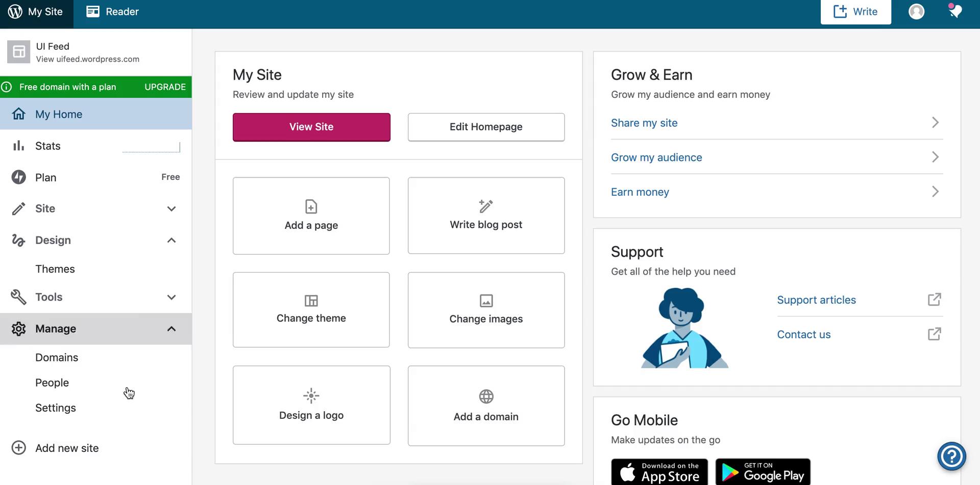 Inviting people on WordPress video thumbnail